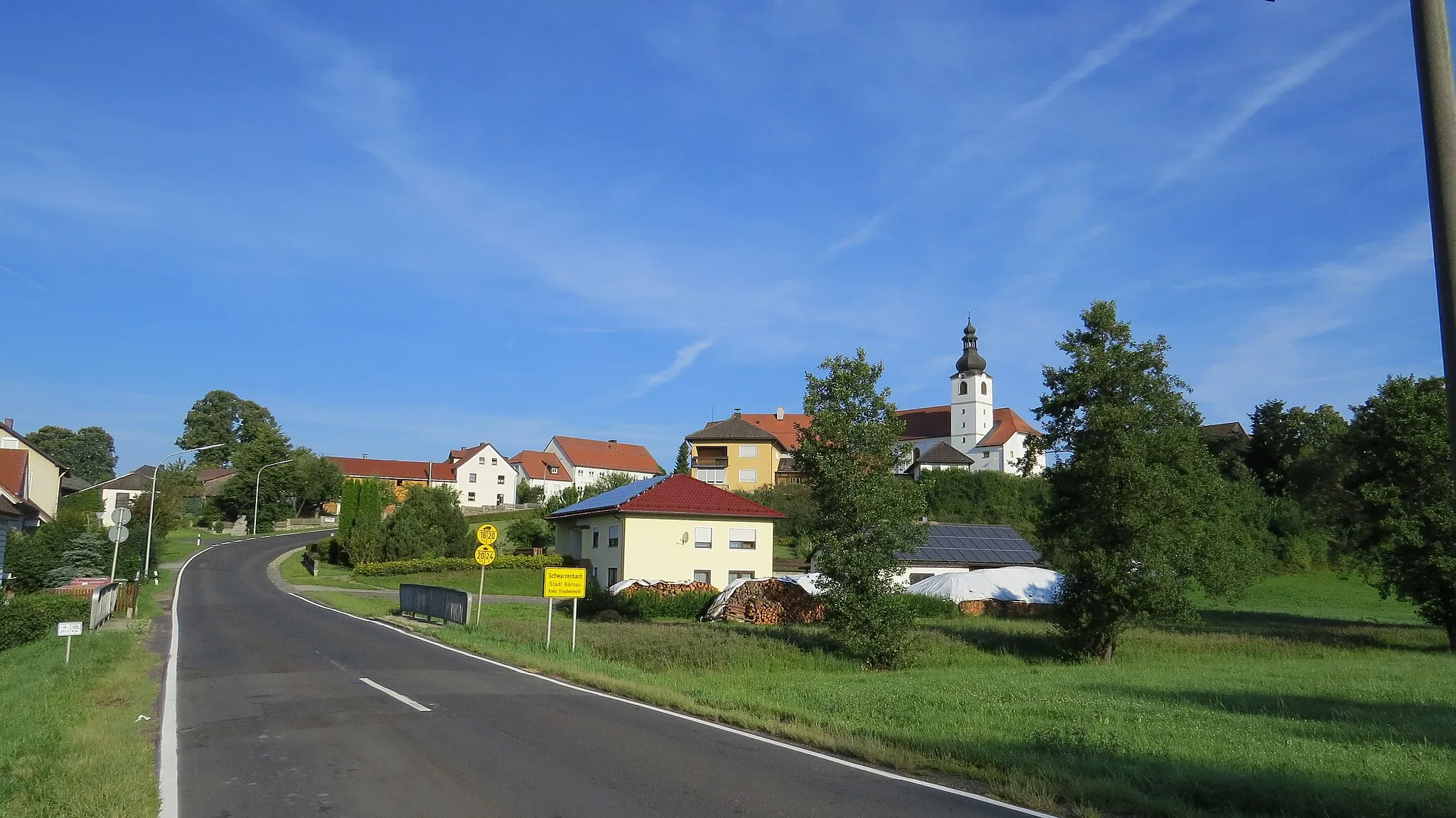 Photo showing: Schwarzenbach, Bärnau, von Südosten