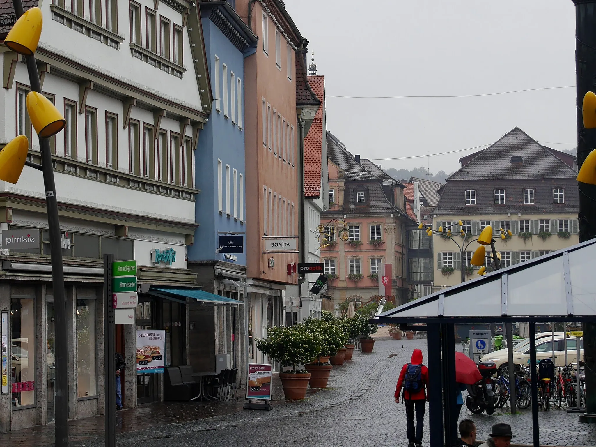 Photo showing: Marktplatz in Schwäbisch Gmünd