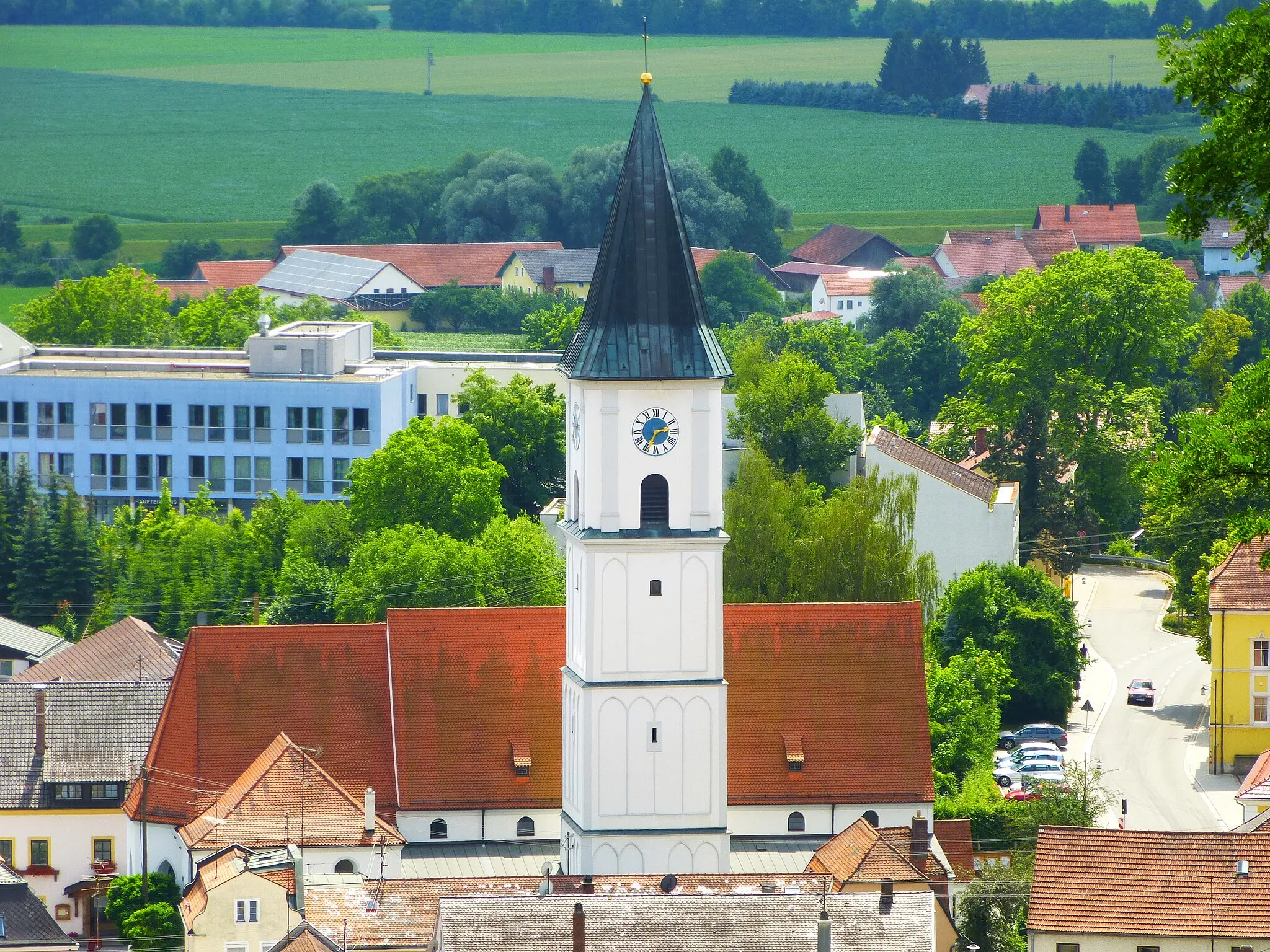 Photo showing: Kath. Pfarrkirche St. Peter, Wörth a.d.Donau