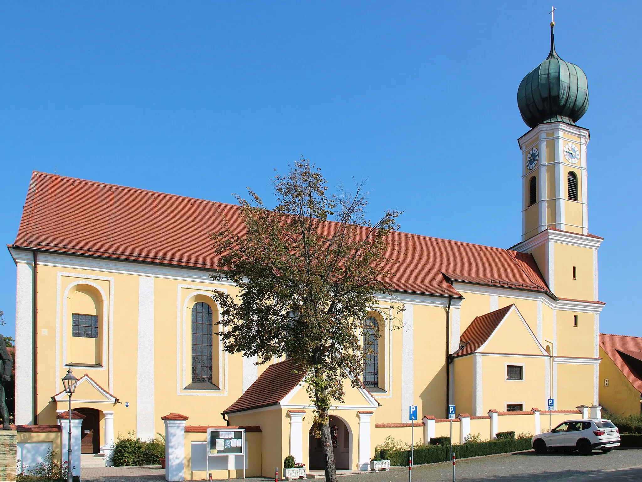 Photo showing: St. Vitus in Abensberg-Offenstetten