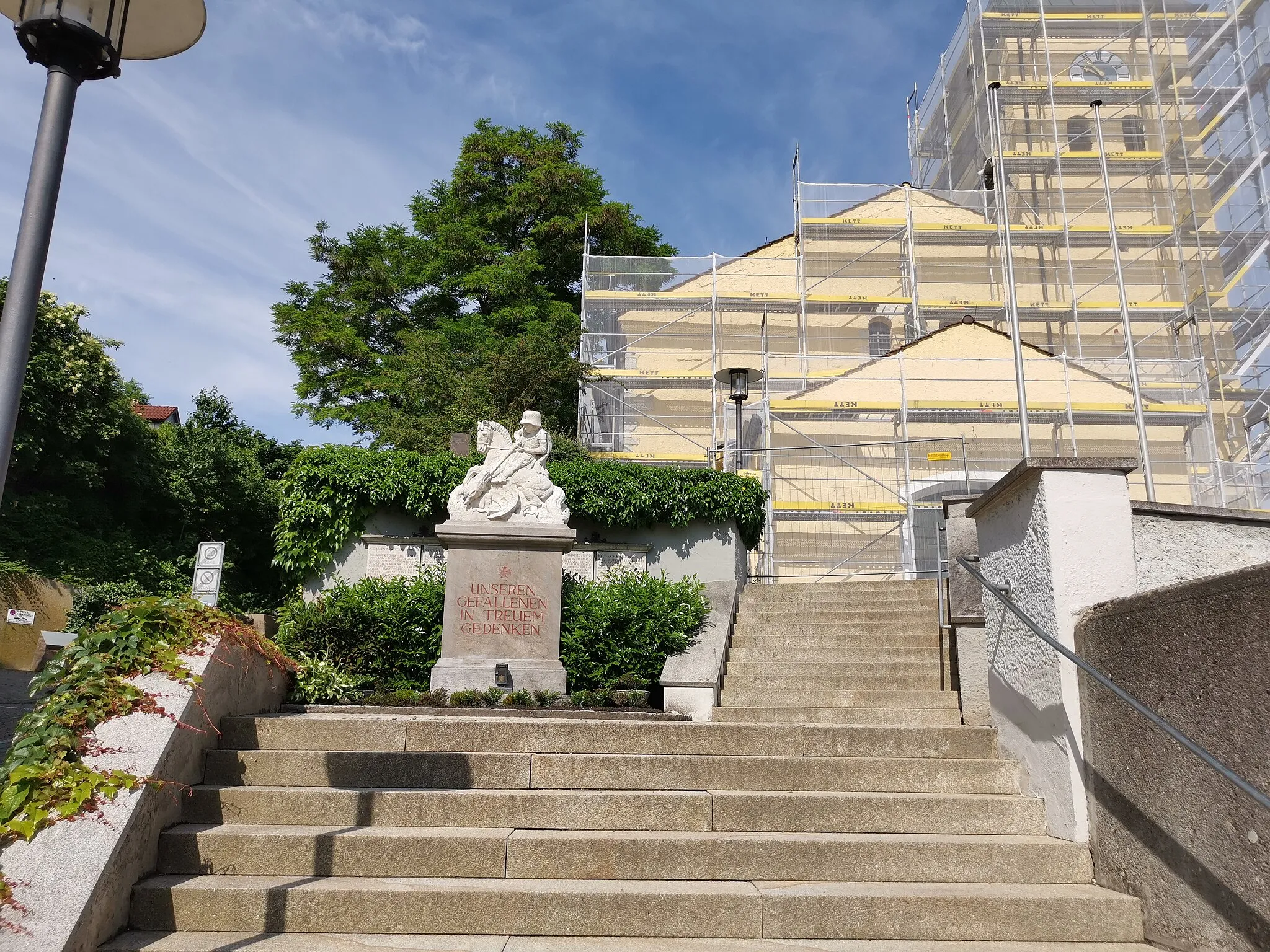 Photo showing: Kriegerdenkmal Lappersdorf