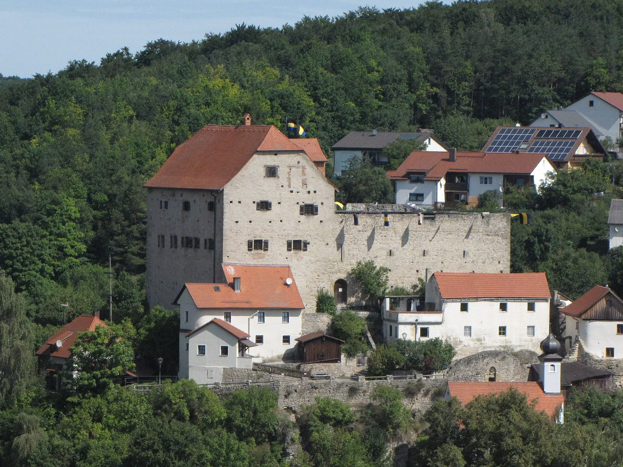 Photo showing: Castle en:Wolfsegg, Bavaria