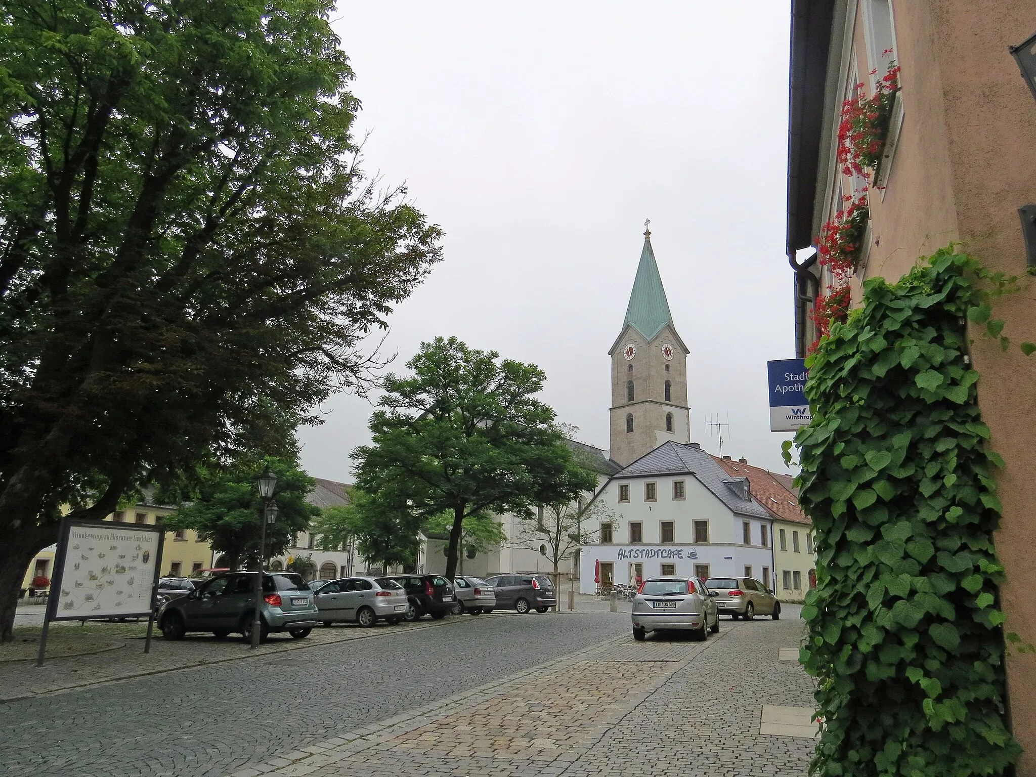 Photo showing: Marktplatz in Bärnau