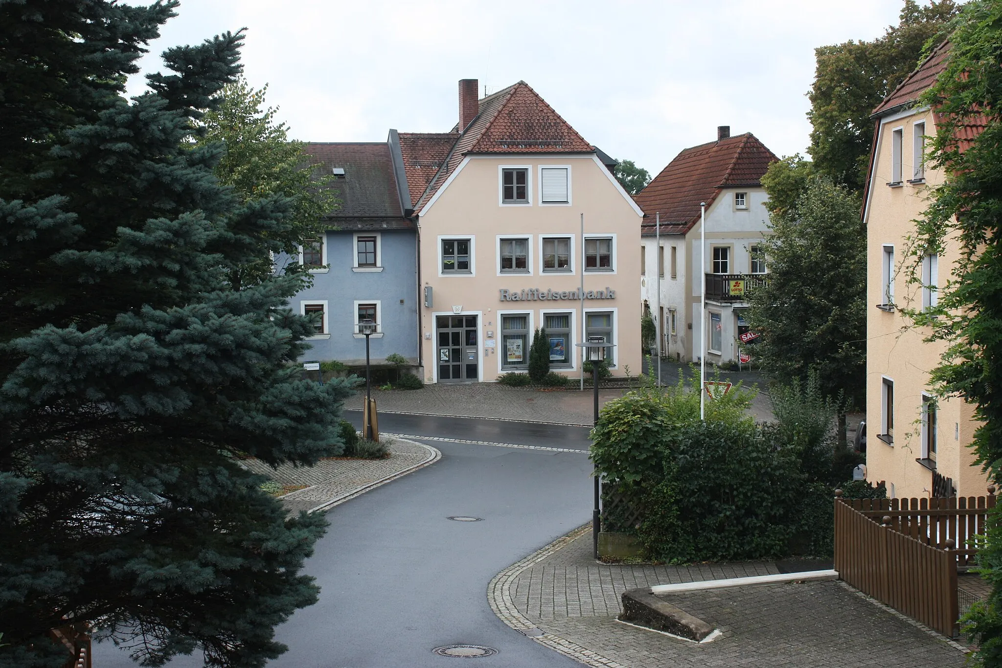 Photo showing: Kastl bei Kemnath, the centre of the village