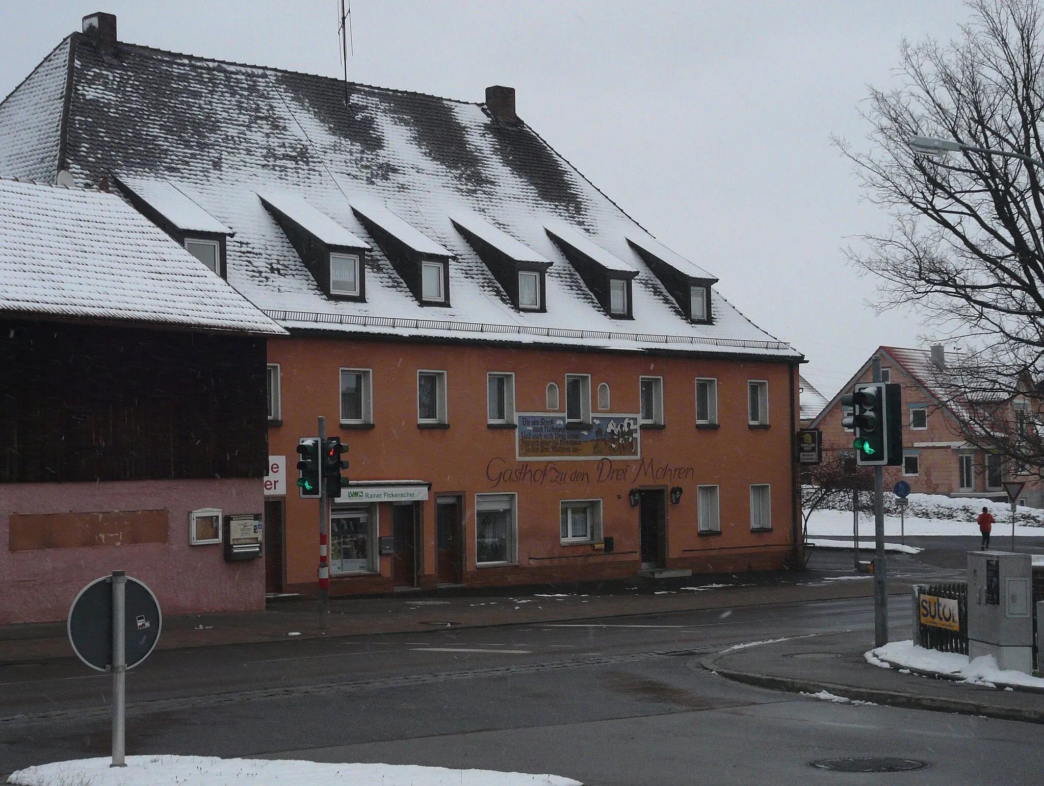 Photo showing: Der Gasthof zu den Drei Mohren in Poppenricht