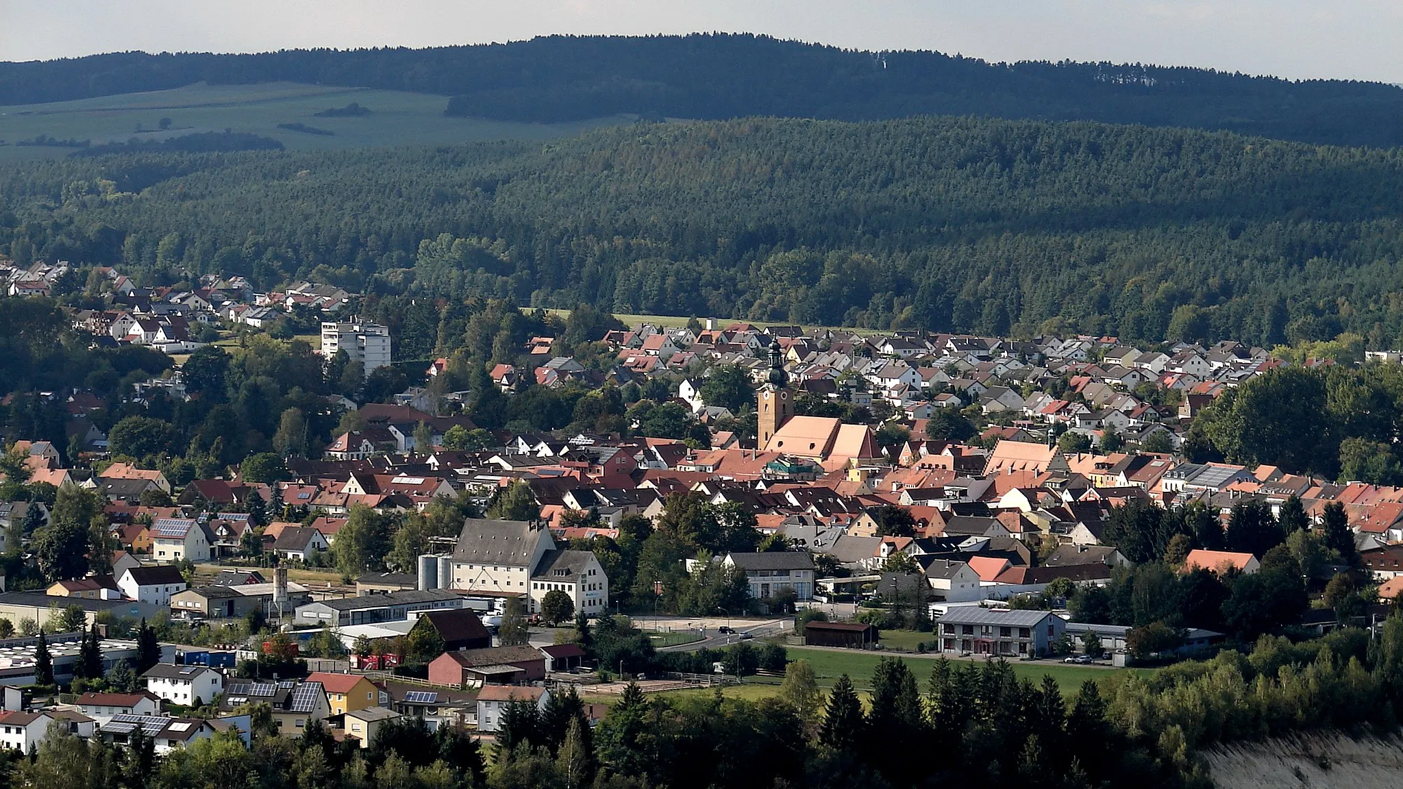 Photo showing: Hirschau ist eine Stadt im Landkreis Amberg-Sulzbach in Bayern.