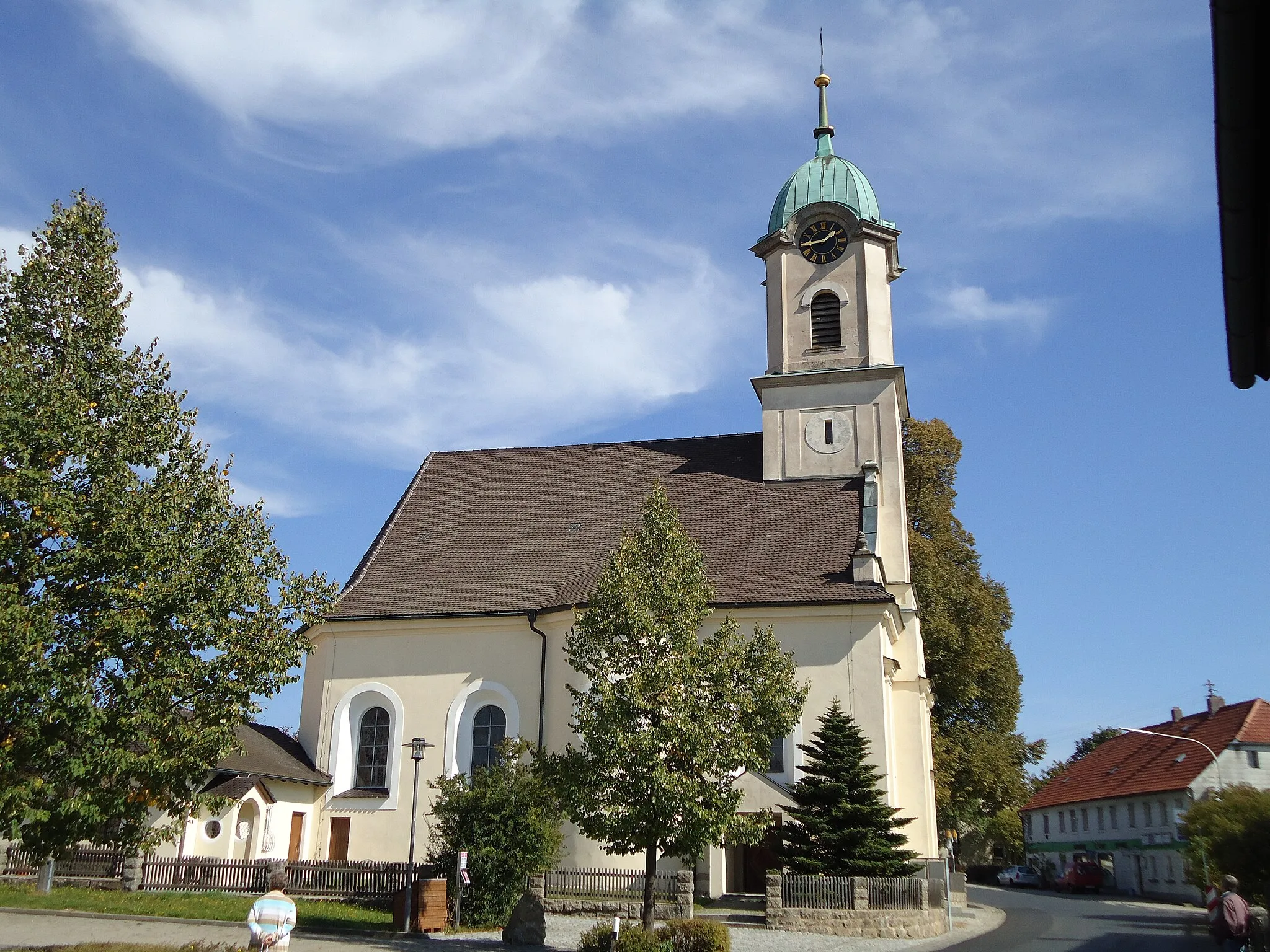 Photo showing: Kirche Maria Hilf in Premenreuth