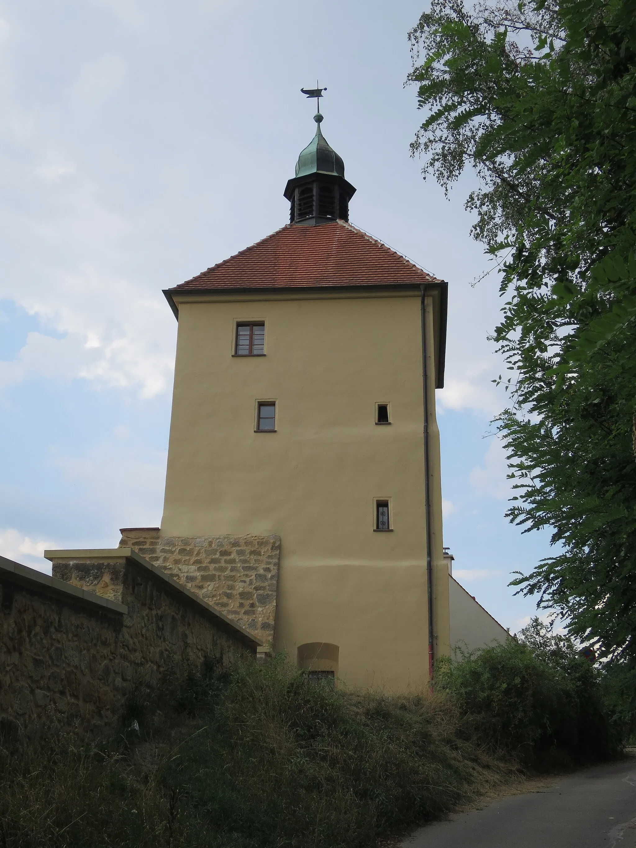Photo showing: der Blasturm in Schwandorf, nach seiner Renovierung 2018