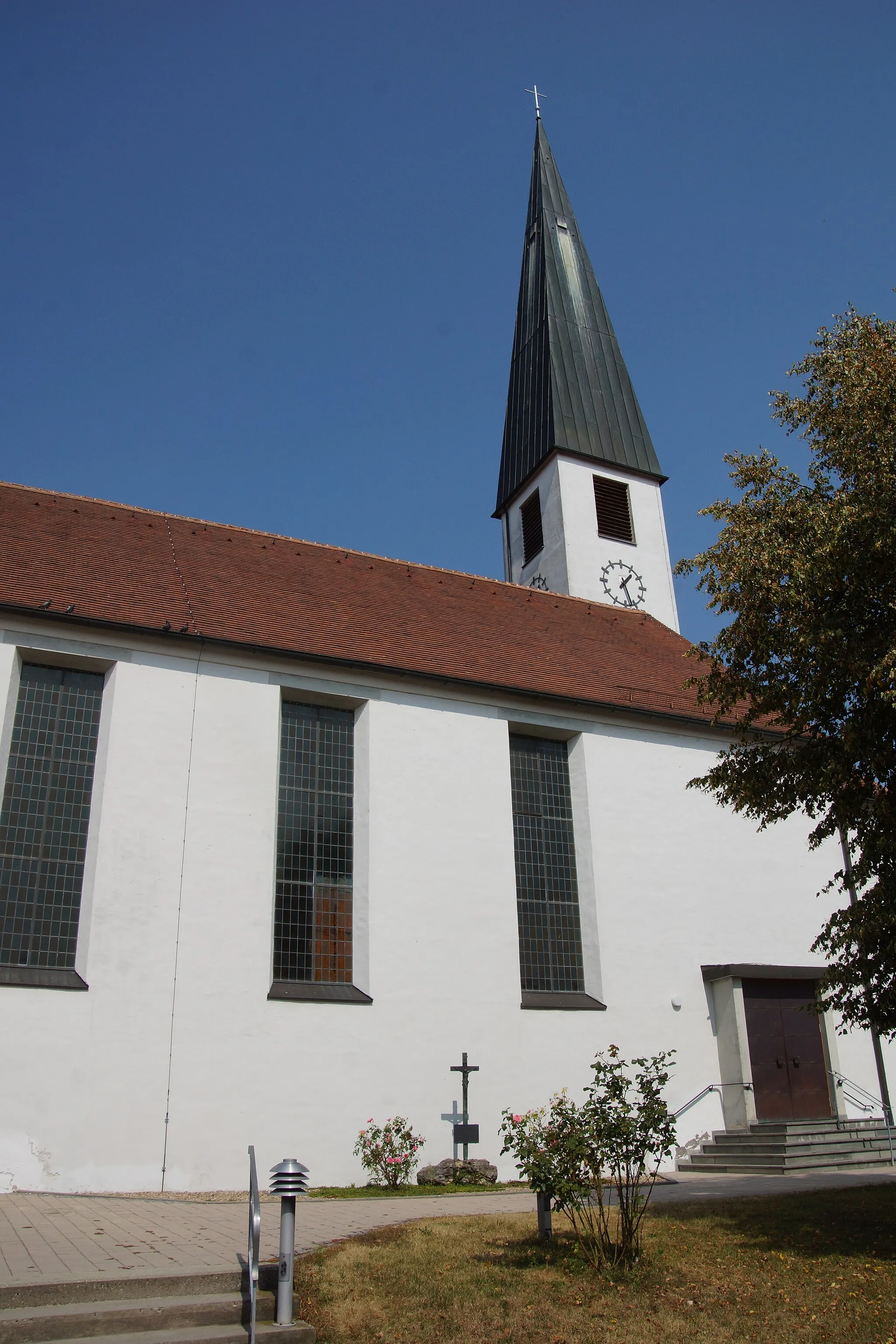 Photo showing: Pfarrkirche St. Andreas in Eitensheim bei Ingolstadt