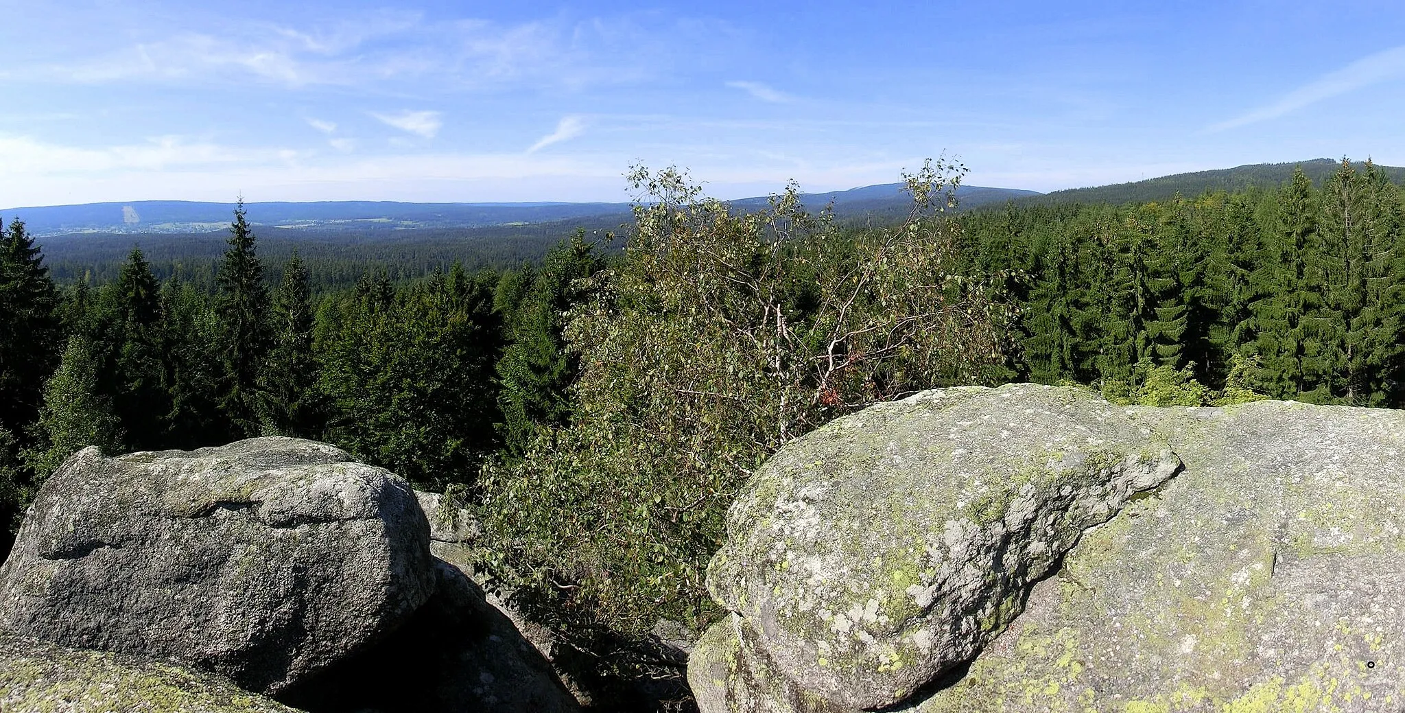 Photo showing: Aussicht vom Prinzenfelsen