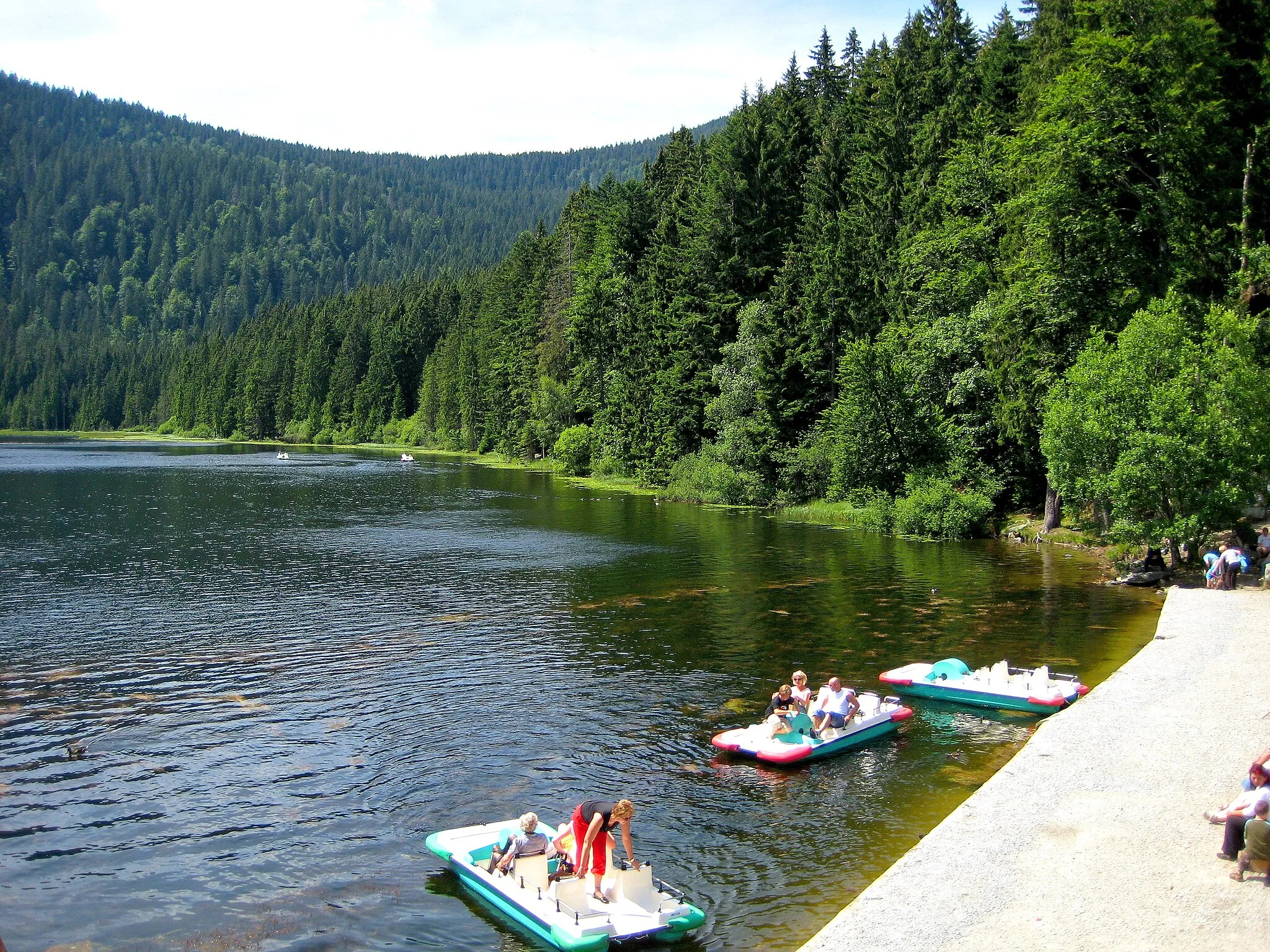 Photo showing: Großer Arbersee, Bavarian Forest