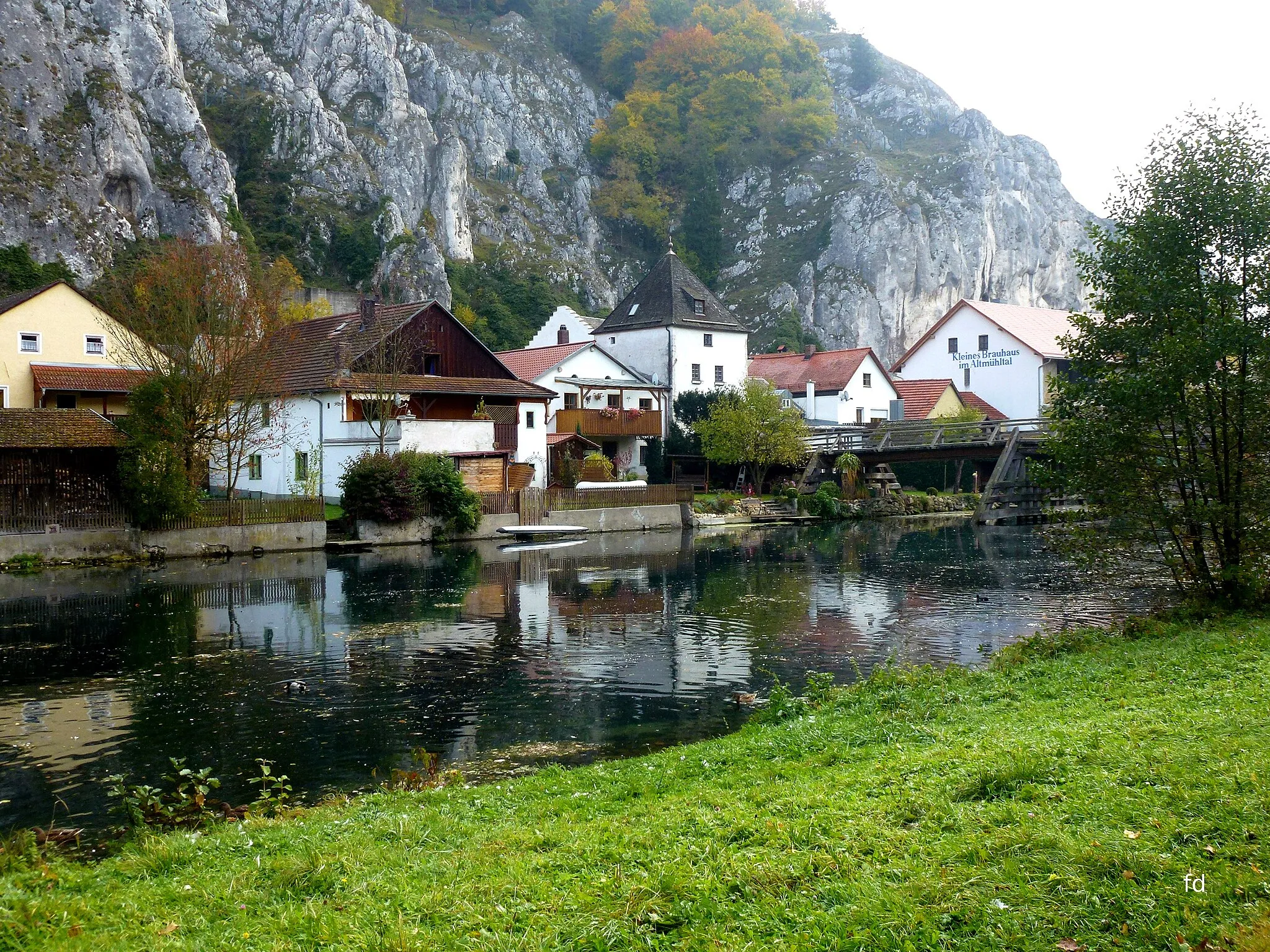 Photo showing: Essing an der Altmühl.