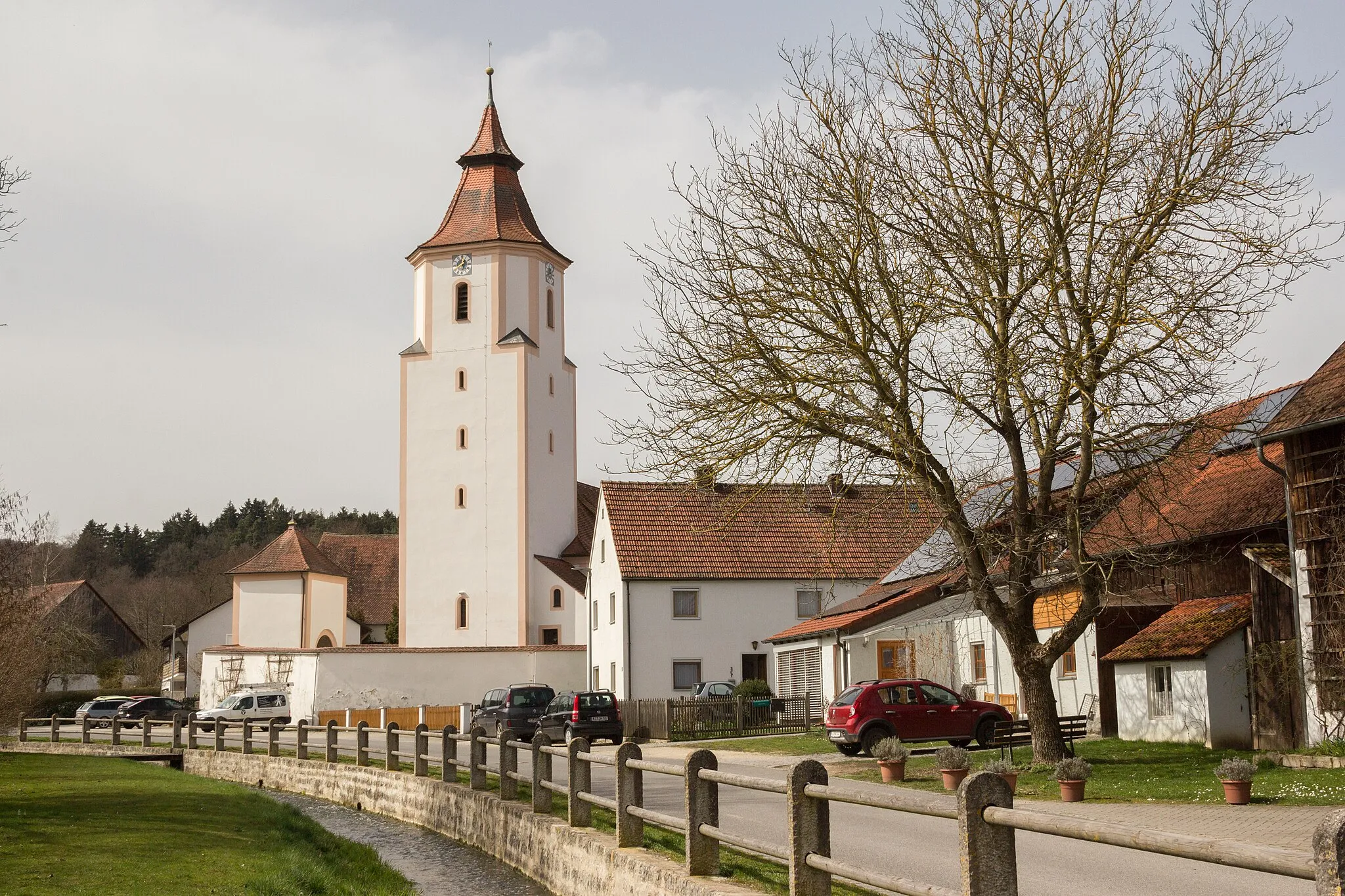 Photo showing: Biberbach, Ortsansicht