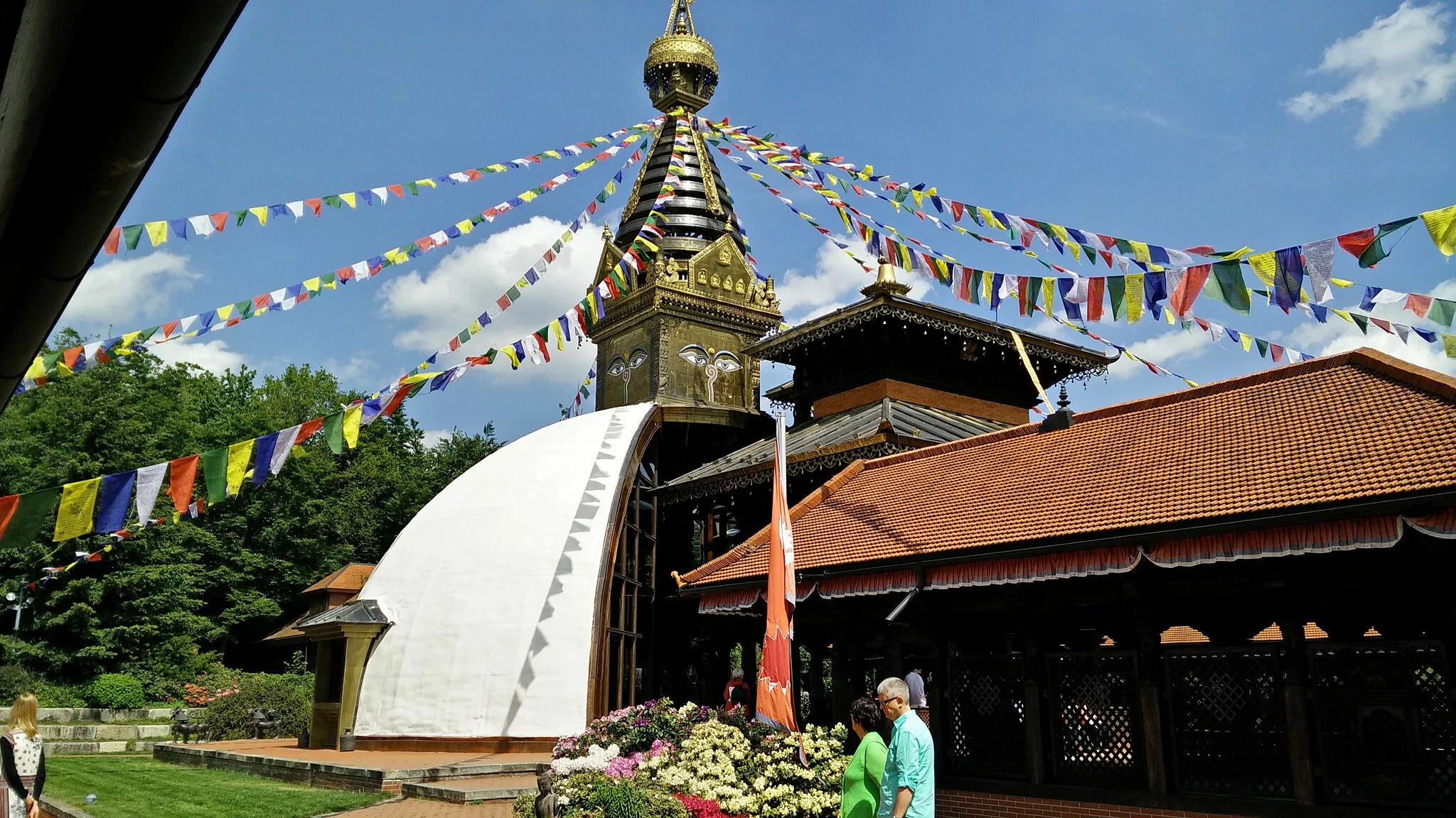 Photo showing: Nepal Tempel Wiesent