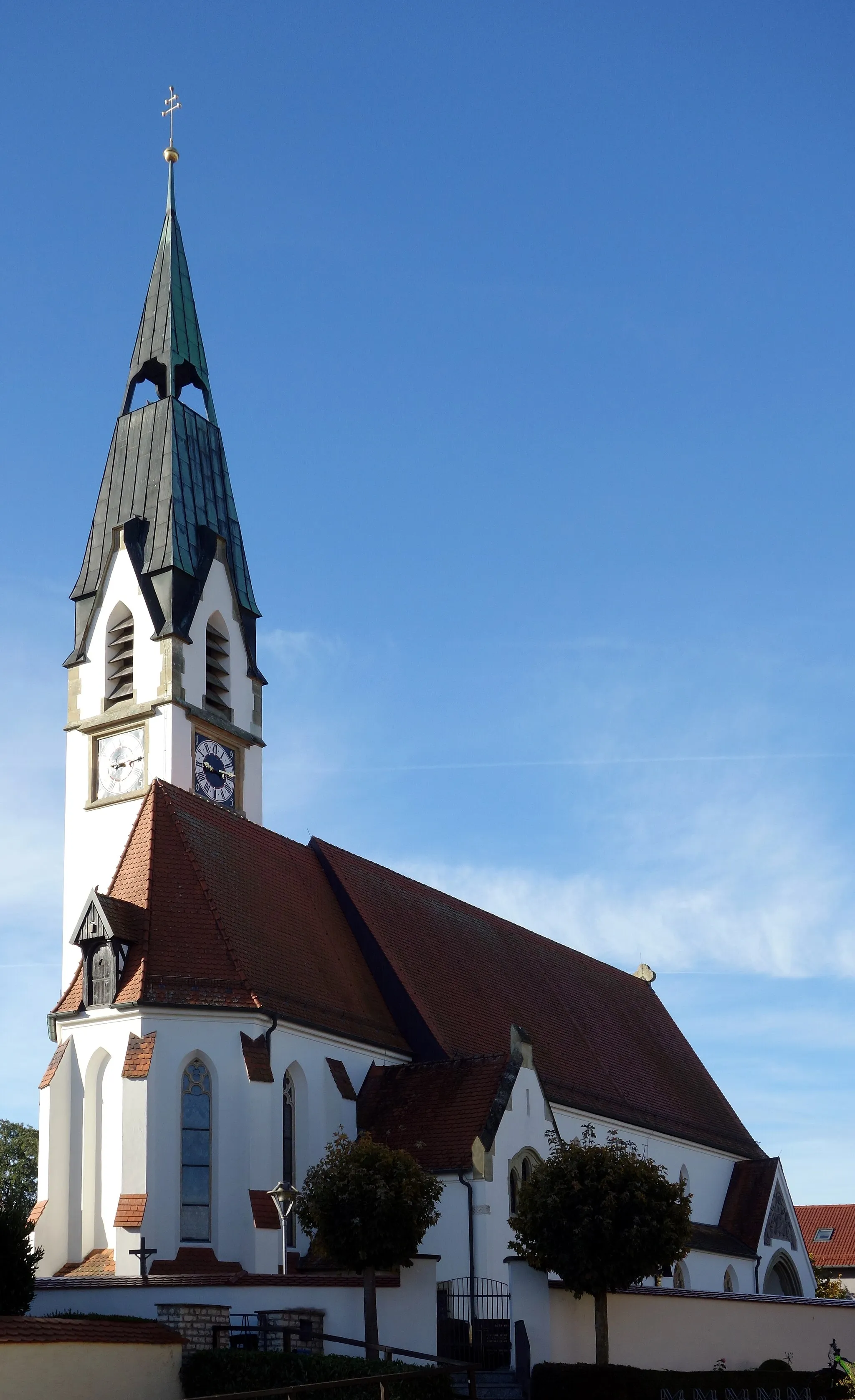 Photo showing: St. Nikolaus in Pullach bei Abensberg