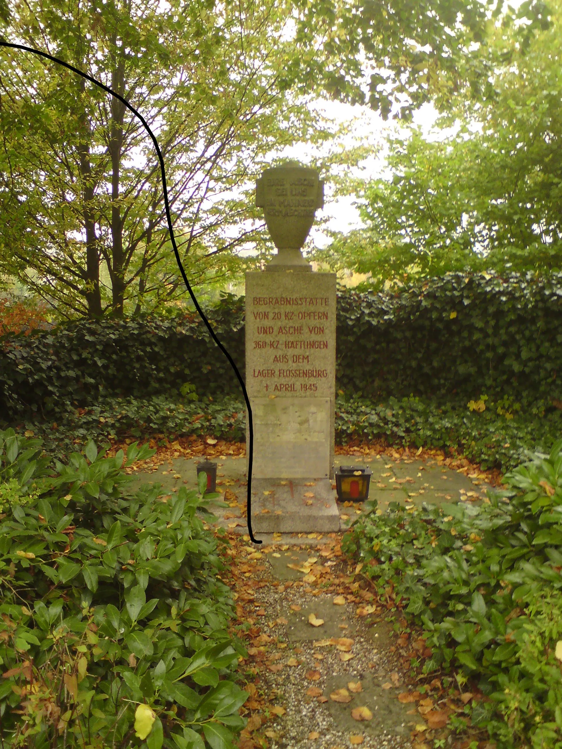 Photo showing: Concentration camp memorial in Saal an der Donau, Germany