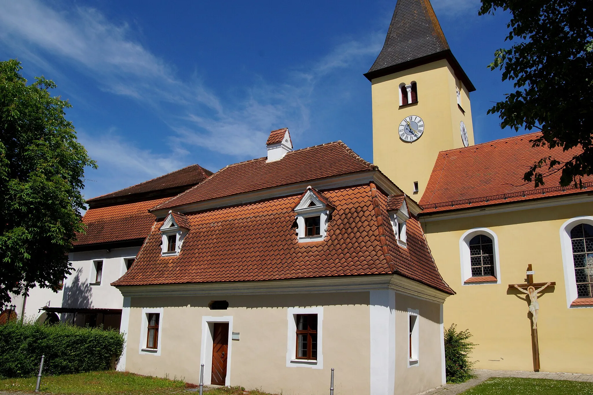 Photo showing: Der Ort Theuern bei Amberg in der Oberpfalz