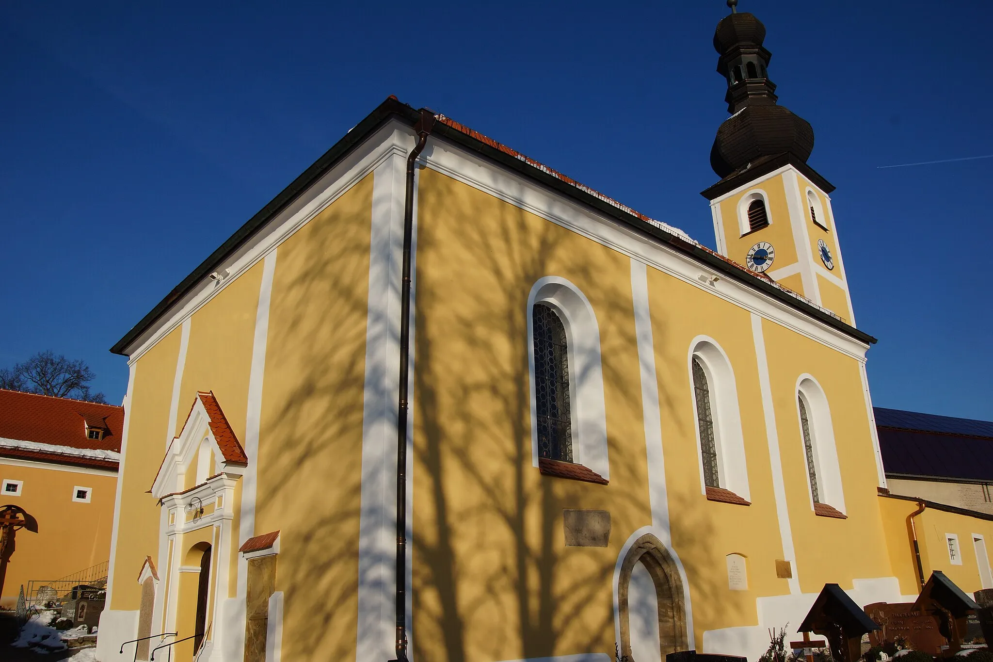 Photo showing: Die Pfarrkirche St. Michael in Wolfring in der Oberpfalz