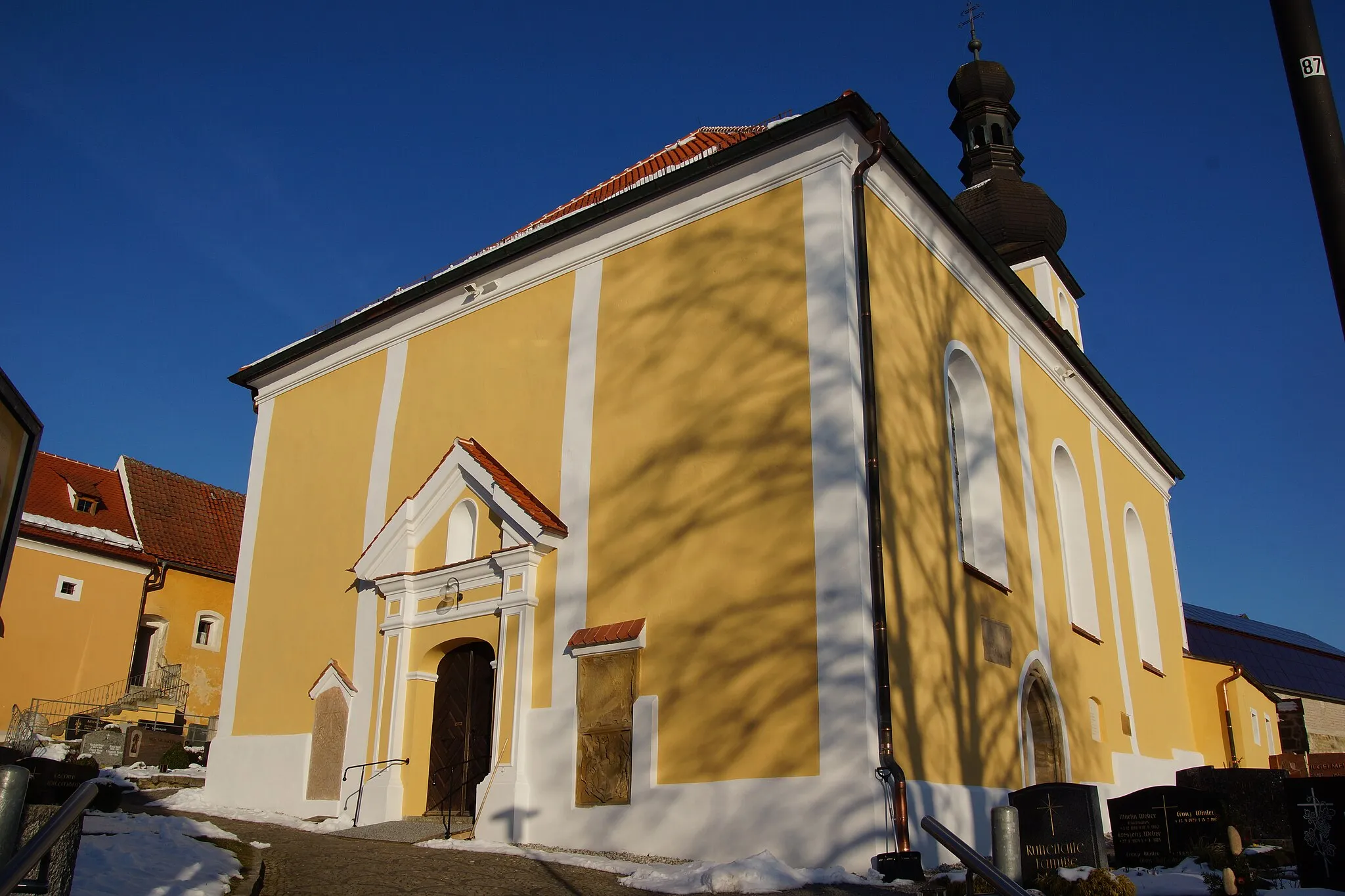 Photo showing: Die Pfarrkirche St. Michael in Wolfring in der Oberpfalz