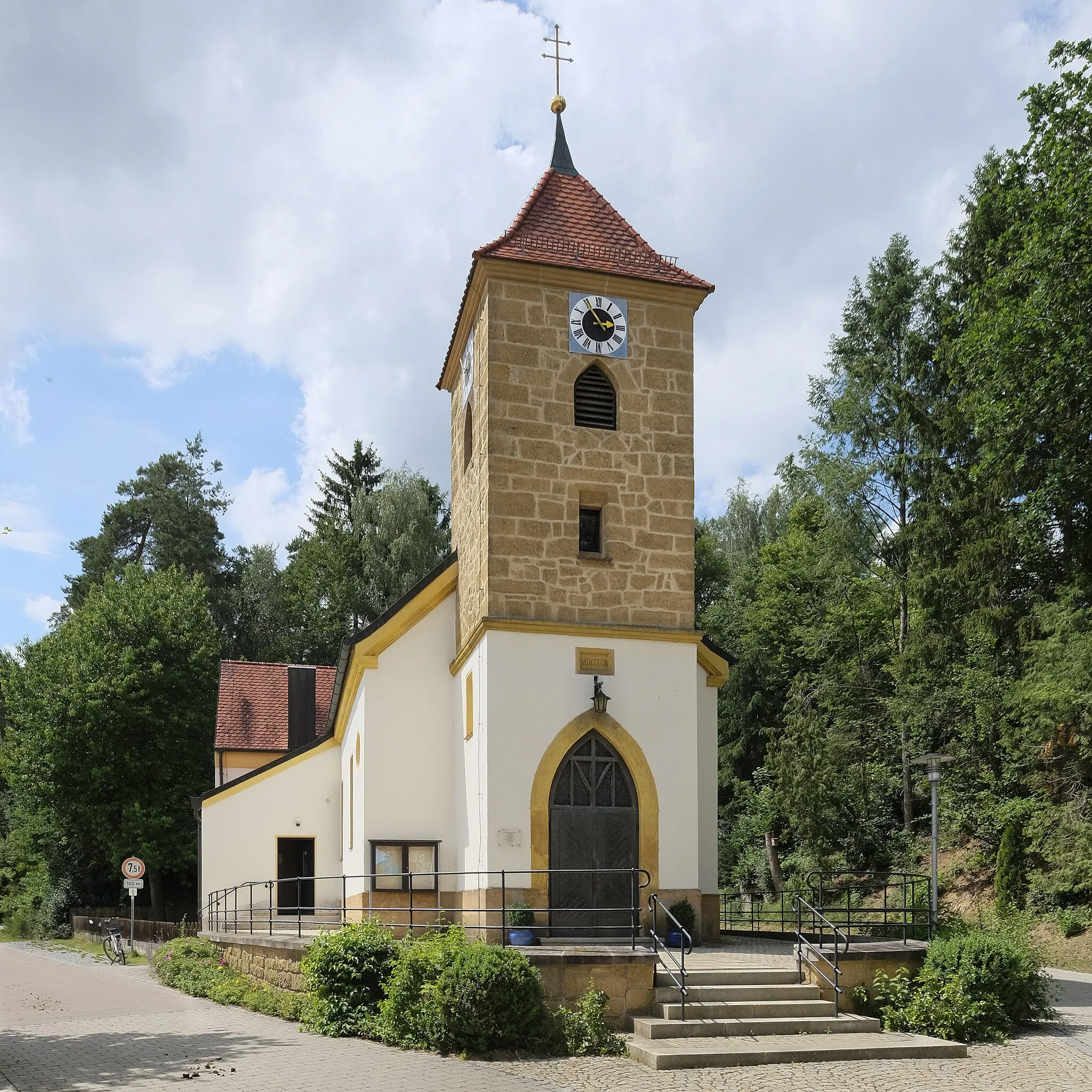 Photo showing: Church St. Marien Freihung-Seugast, district Amberg-Sulzbach, Bavaria, Germany