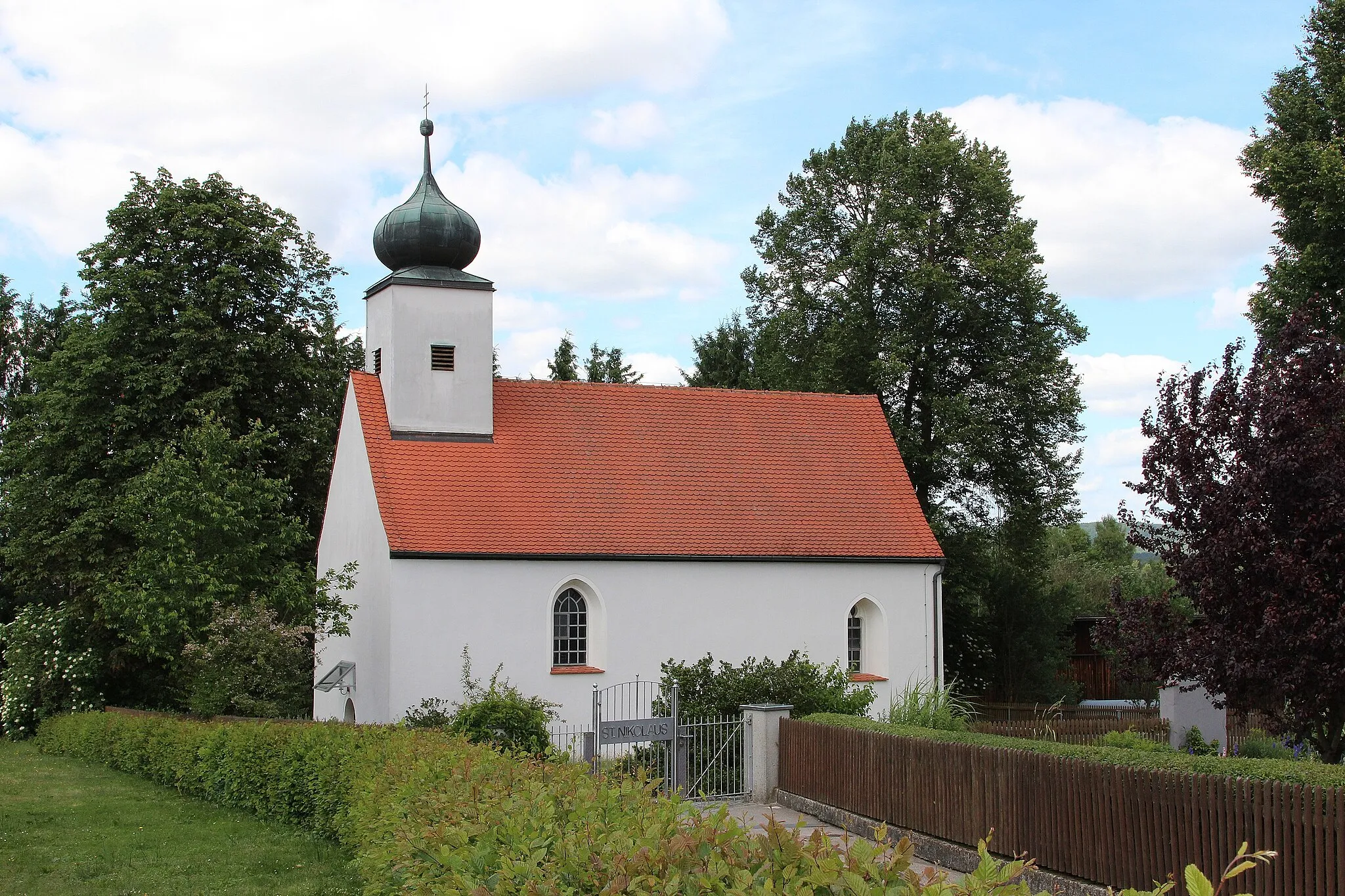 Photo showing: St. Nikolaus in Altenschwand, Gemeinde Bodenwöhr, Landkreis Schwandorf, Oberpfalz, Bayern
