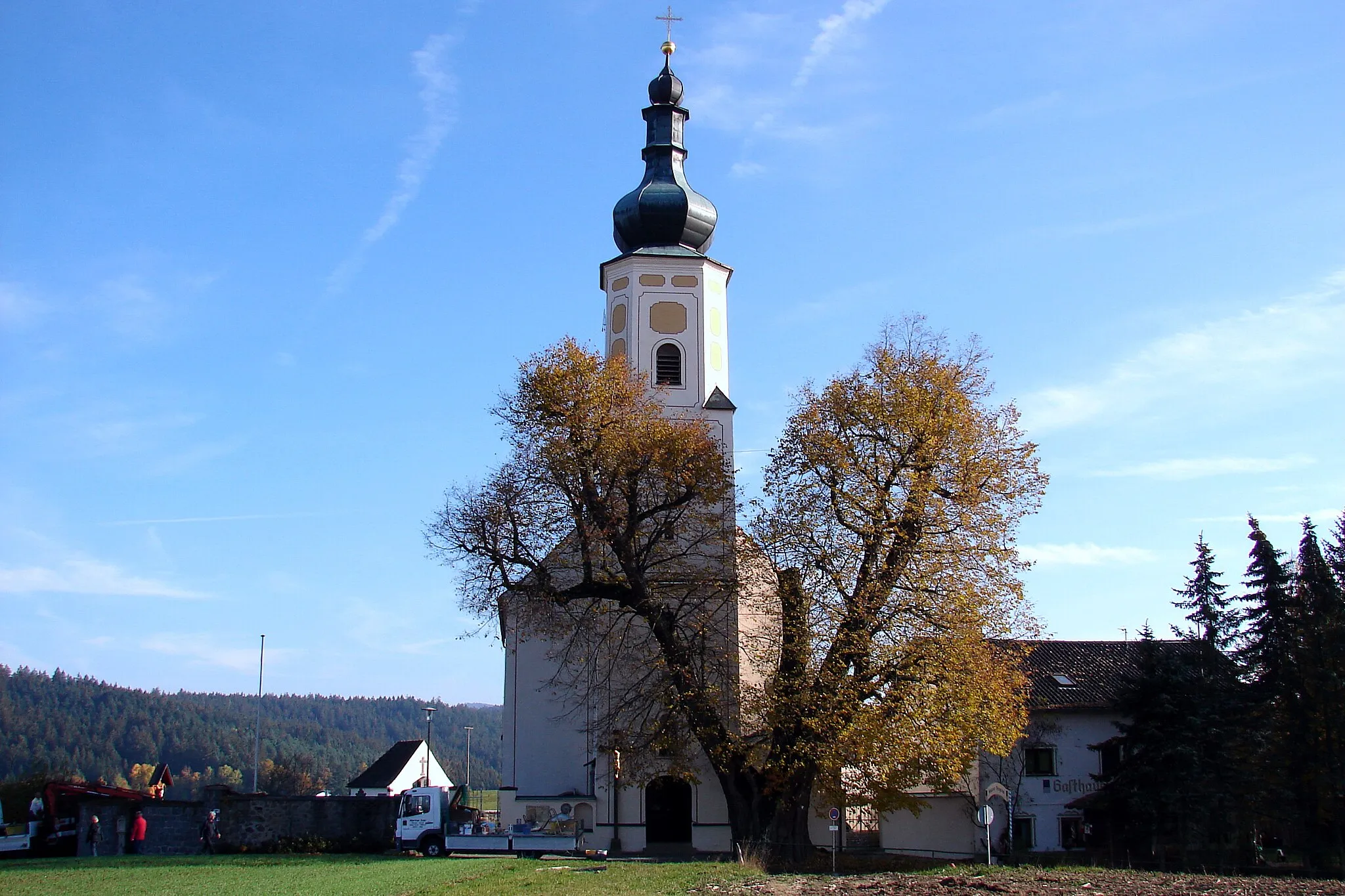 Photo showing: Wallfahrtskirche Mariä Himmelfahrt (Weissenregen)