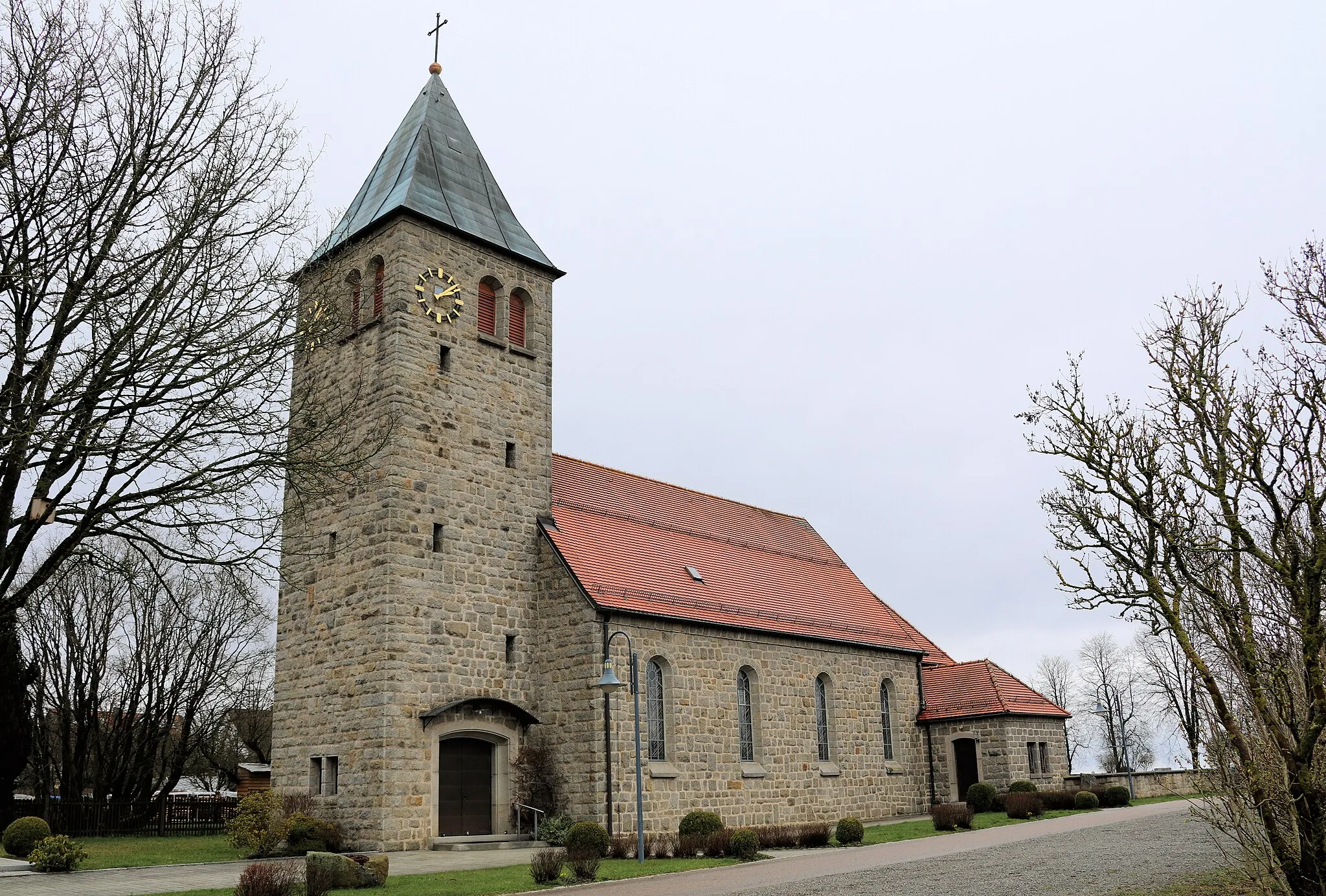 Photo showing: Kirche St. Mariä Himmelfahrt in Kleinschwand, Markt Tännesberg, Landkreis Neustadt an der Waldnaab, Oberpfalz, Bayern