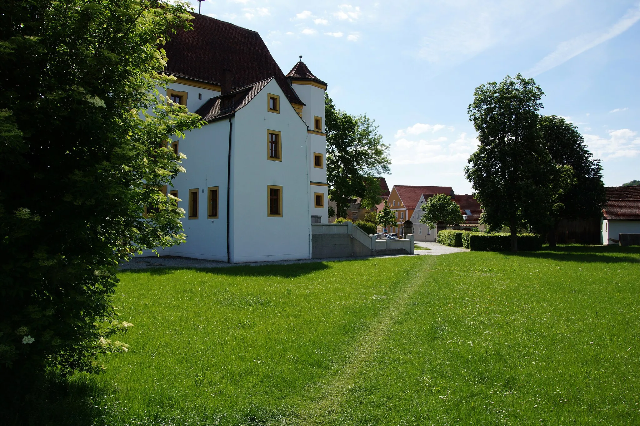 Photo showing: Das obere Schloss in Schmidmühlen