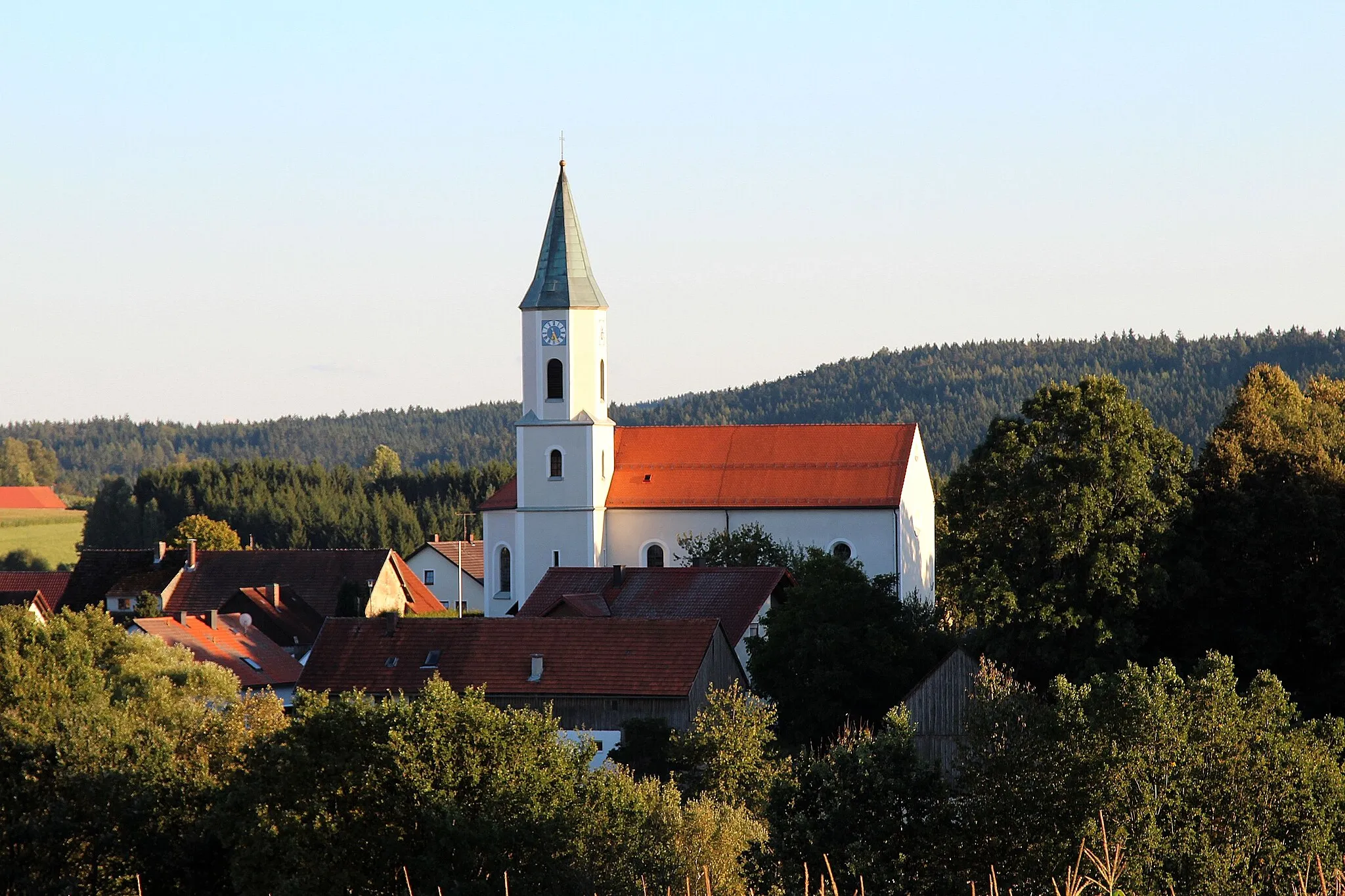 Photo showing: St. Bartholomäus in Wildeppenried, Stadt Oberviechtach, Landkreis Schwandorf, Oberpfalz, Bayern