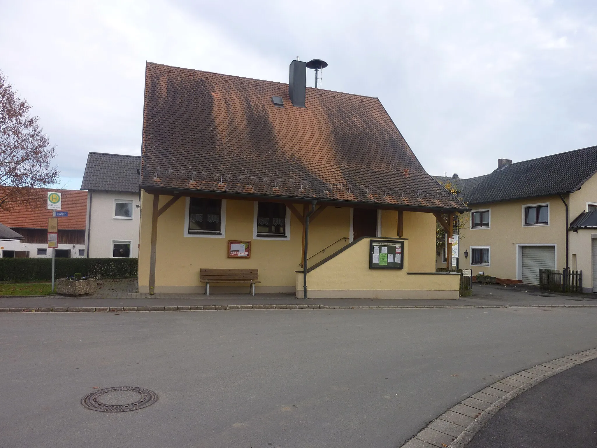 Photo showing: Feuerwehrhaus Hiltersdorf