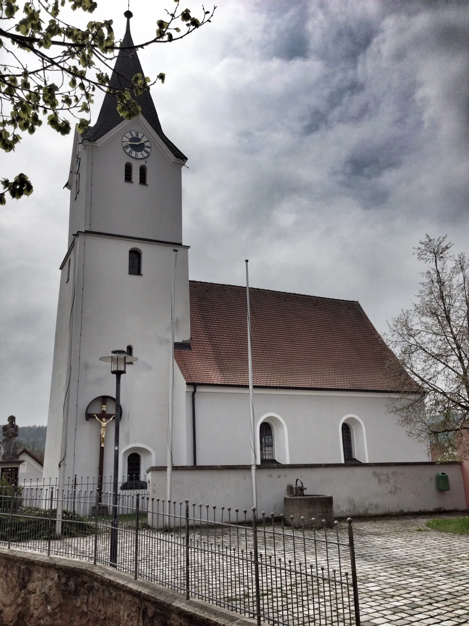 Photo showing: Church Sankt Nikolaus in Trisching, Schmidgaden, Germany