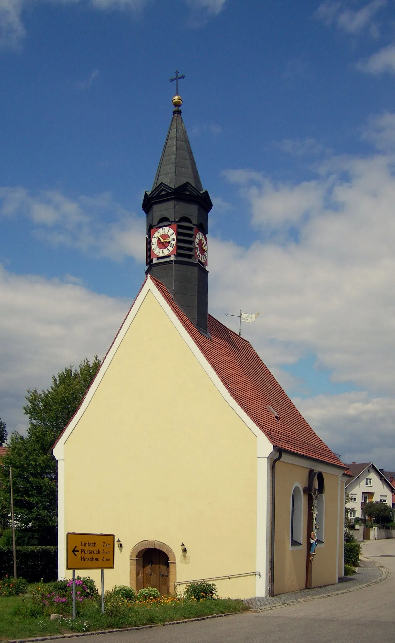 Photo showing: Weiher: Katholische Filialkirche Mariae Opferung