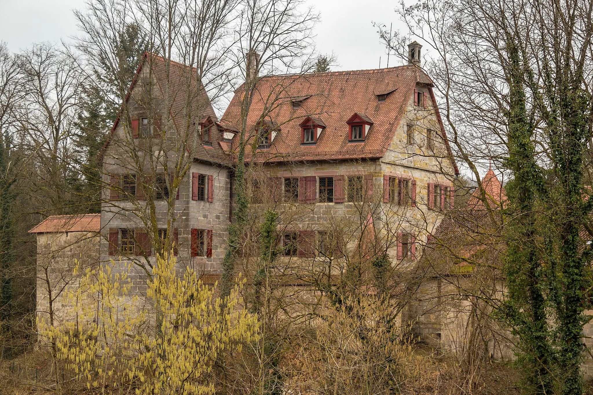 Photo showing: Schloss Grünsberg, Baudenkmal, Grünsberg, Altdorf bei Nürnberg