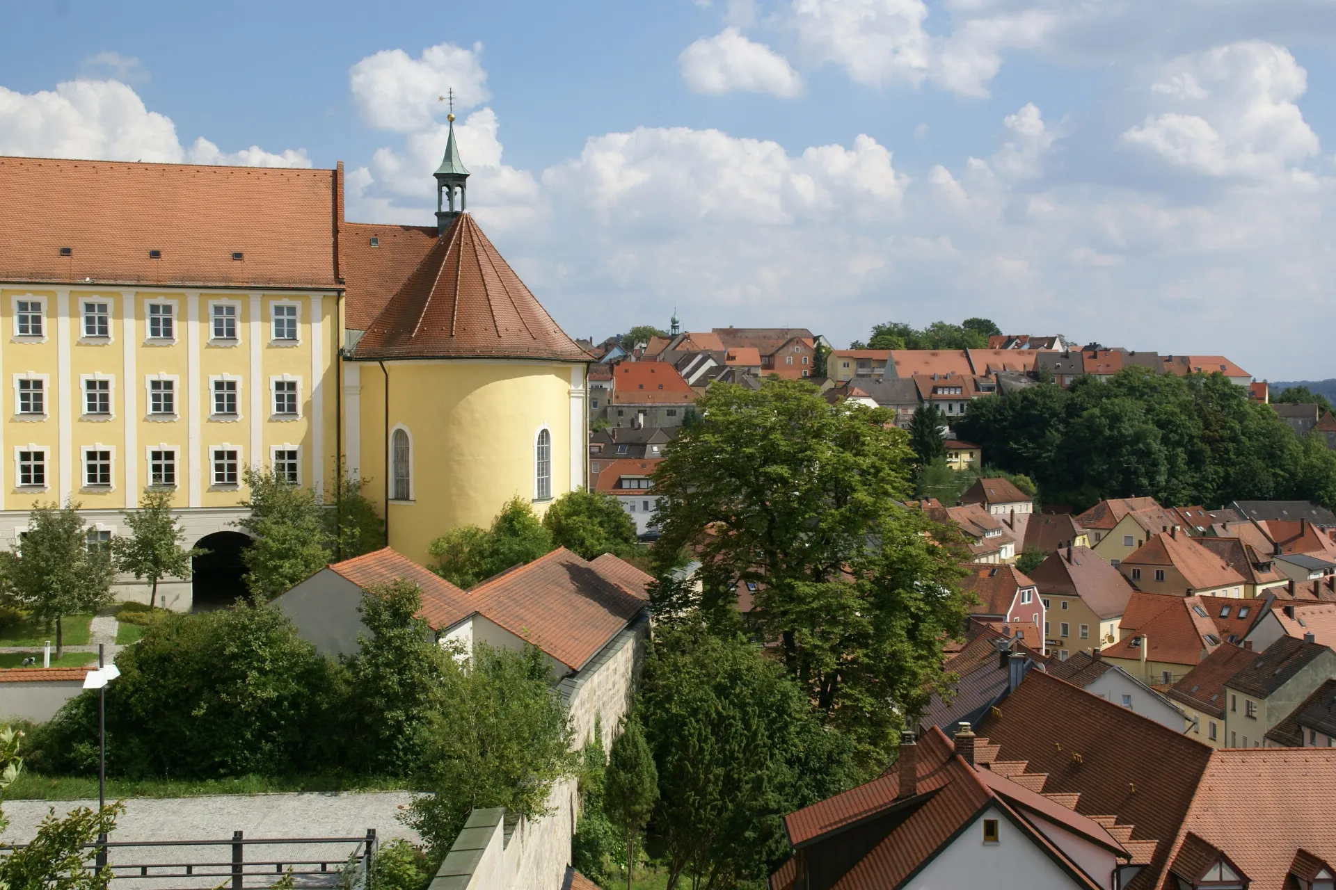 Photo showing: View from the castle at Sulzbach-Rosenberg (Germany)