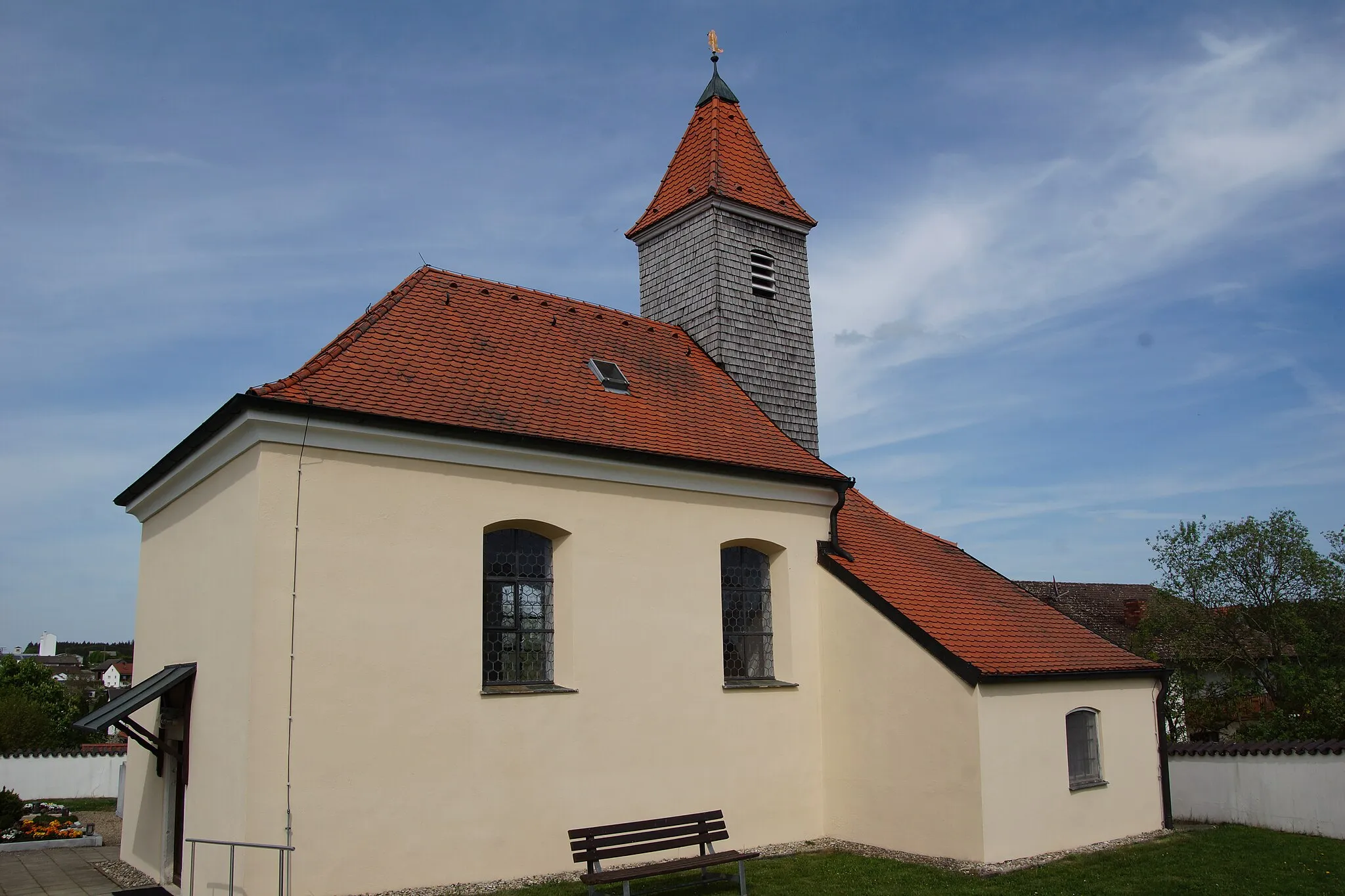 Photo showing: Die Filialkirche St Margaretha in Sornhüll bei Pollenfeld