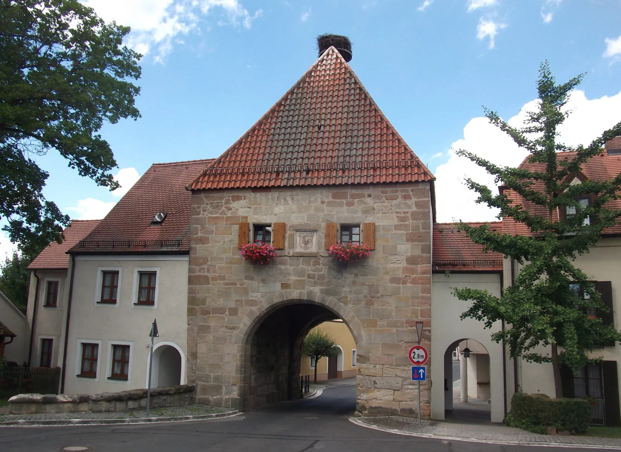 Photo showing: Torhaus, sogenanntes Amberger Tor