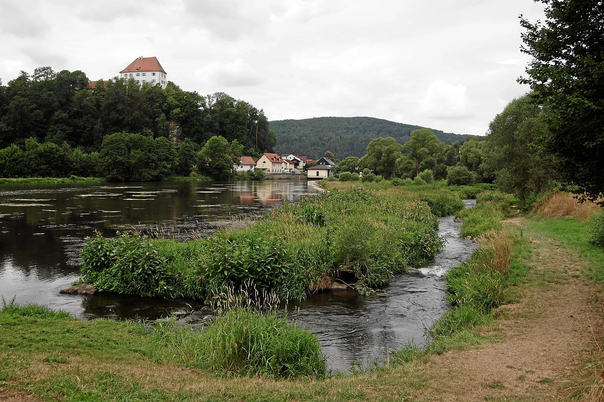 Photo showing: Wehr Stefling: Fischpass