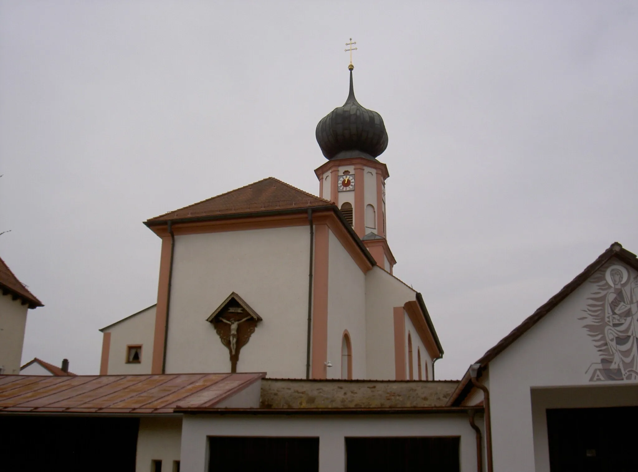Photo showing: St. Laurentius Kirche in Grafenkirchen