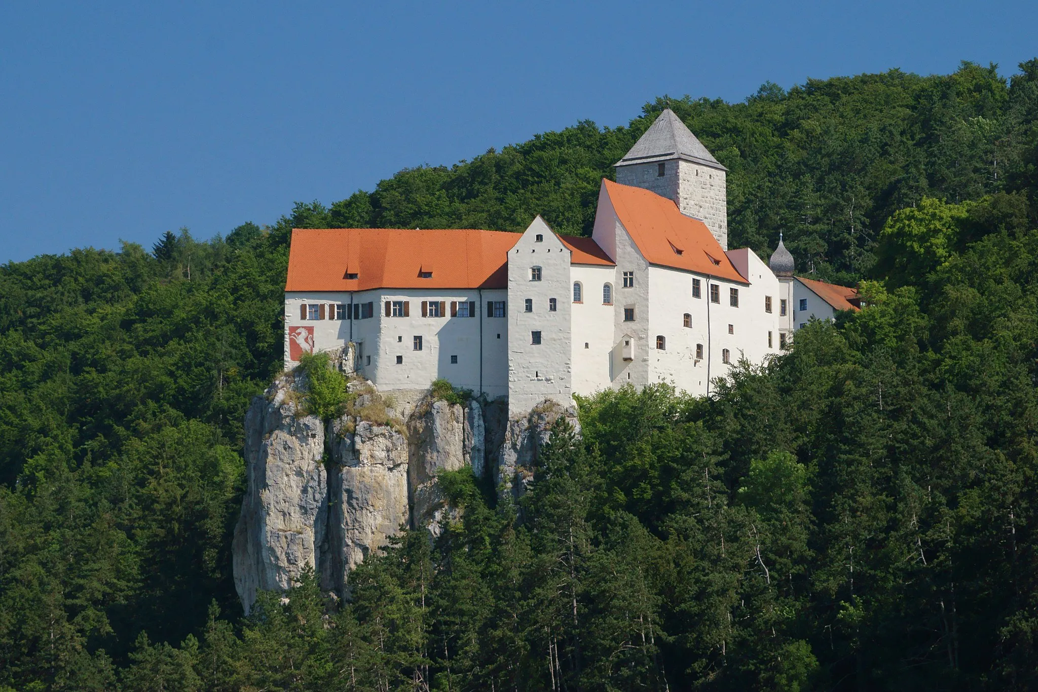 Photo showing: Schloss Prunn von Süden aus gesehen.