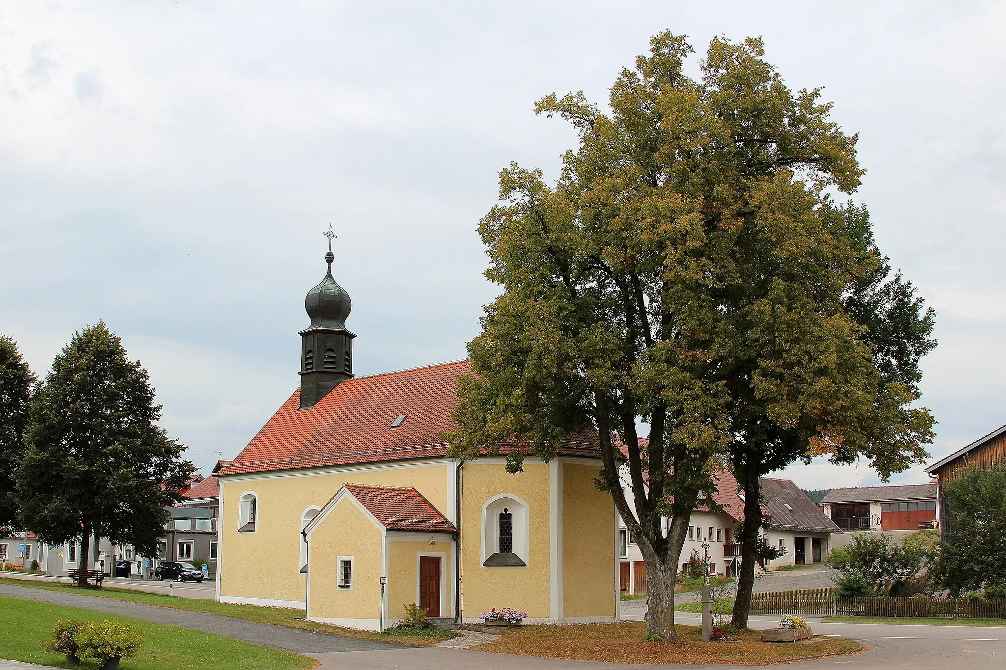 Photo showing: Unteraich, Filialkirche St. Joseph, Gemeinde Guteneck, Landkreis Schwandorf, Oberpfalz, Bayern