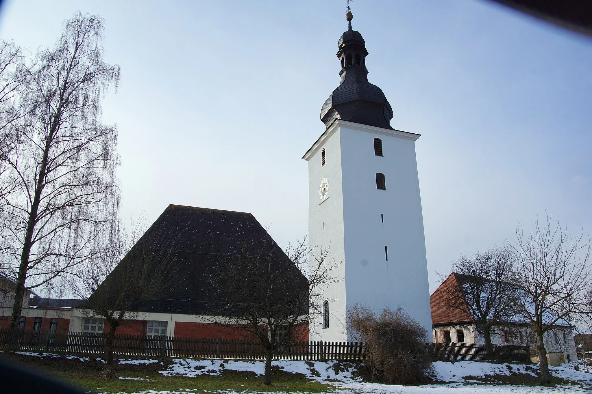 Photo showing: Die katholische Pfarrkirche Mariä Himmelfahrt in Hohenkemnath bei Amberg