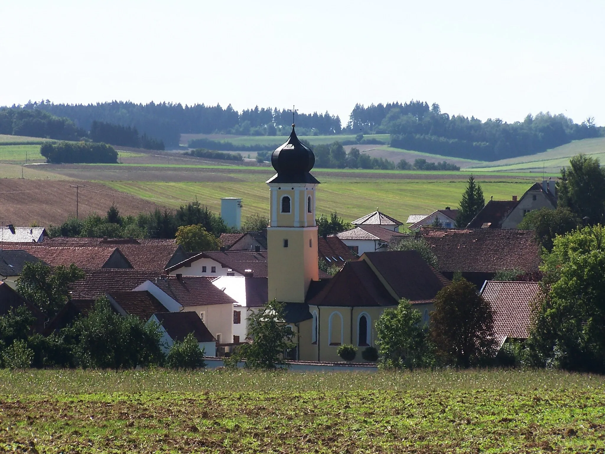 Photo showing: Upfkofen, Filialkirche St. Martin