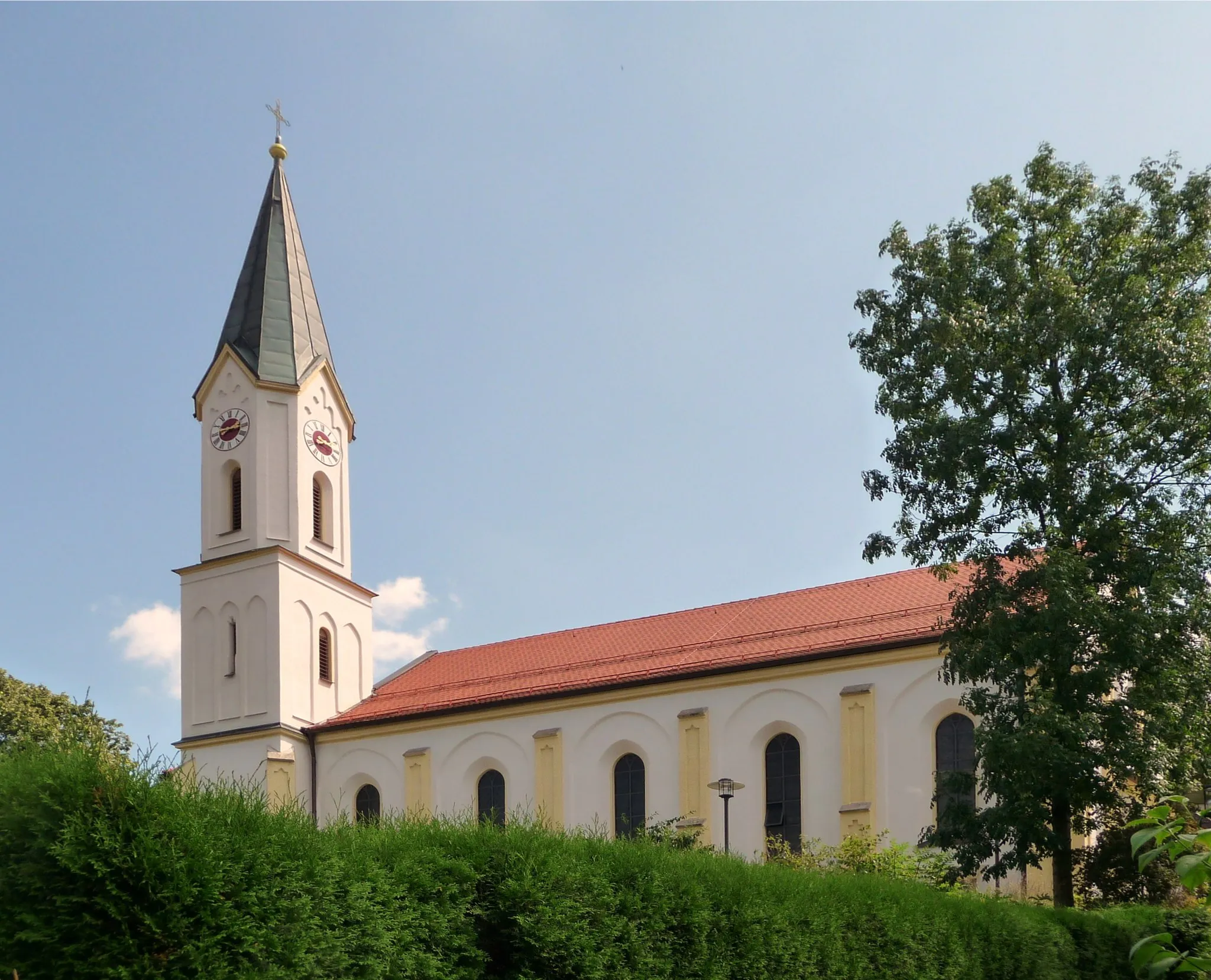 Photo showing: Die Pfarrkirche St. Johannes in Hohenwarth