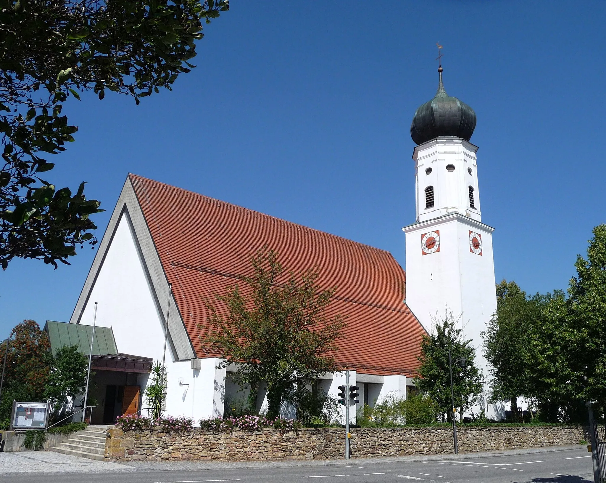 Photo showing: Die Pfarrkirche St. Martin in Miltach