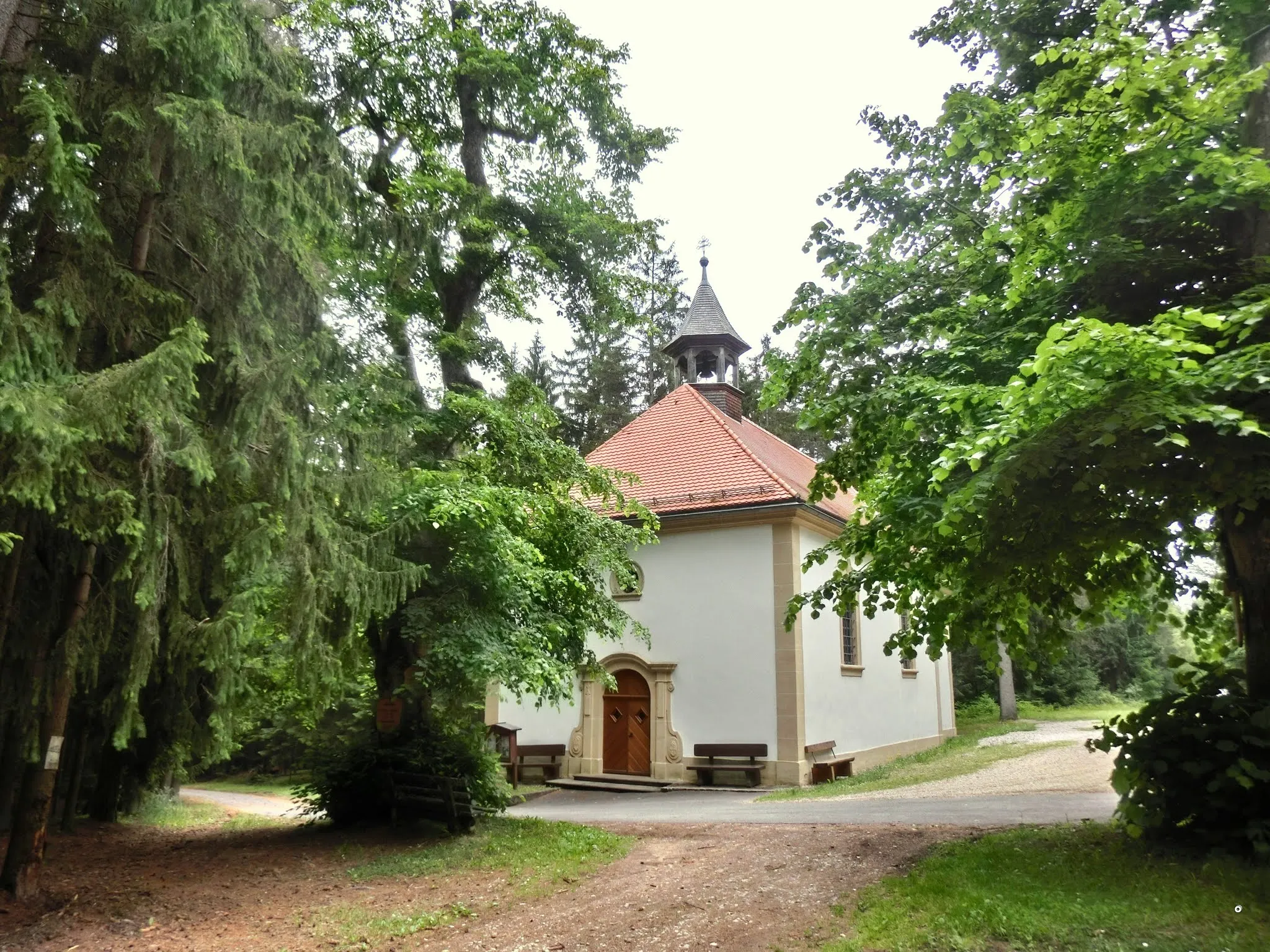 Photo showing: Kirchenthumbach, Waldkapelle Heinersreuth