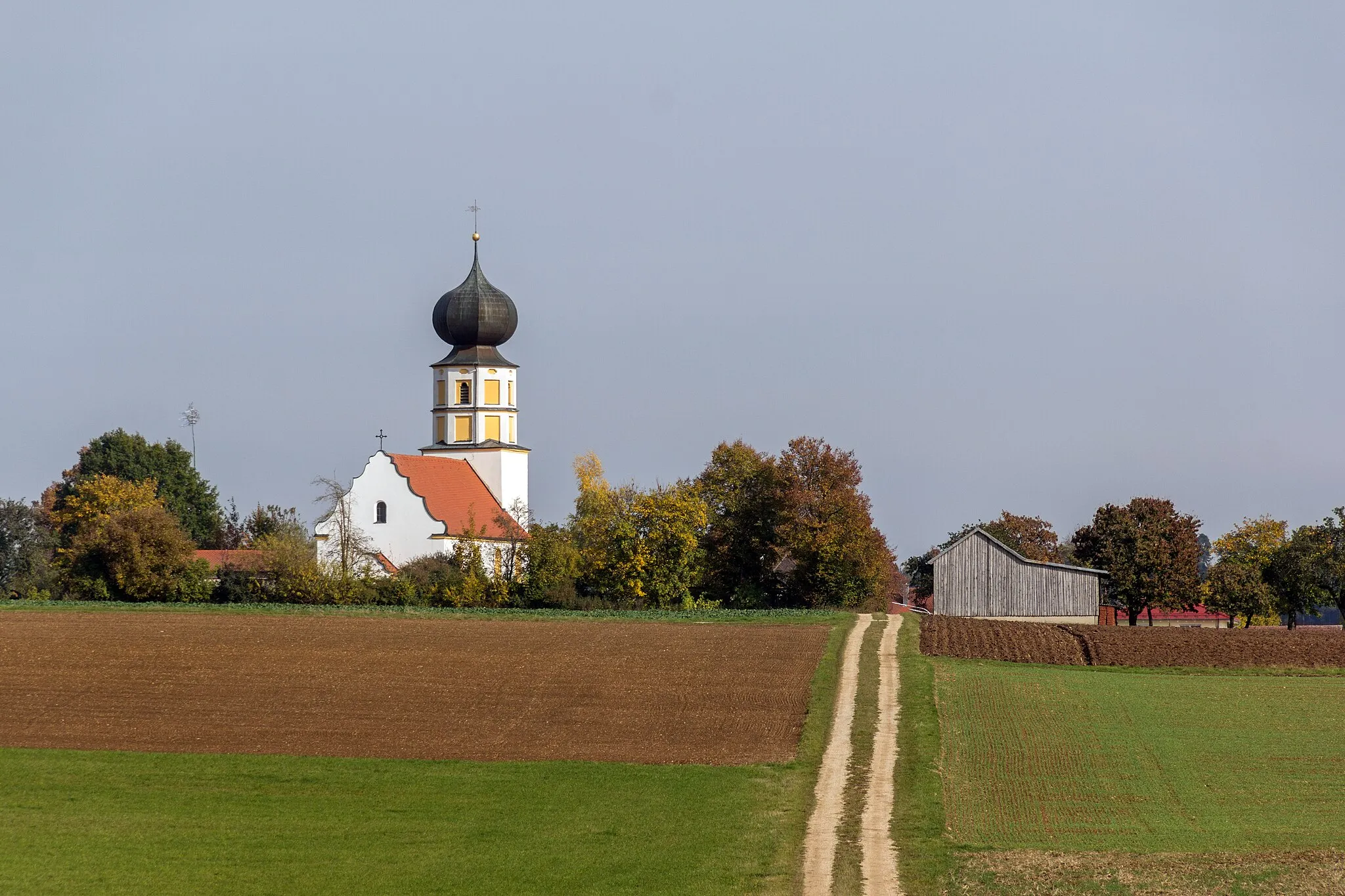 Photo showing: St. Johannes der Täufer, Erggertshofen, Breitenbrunn