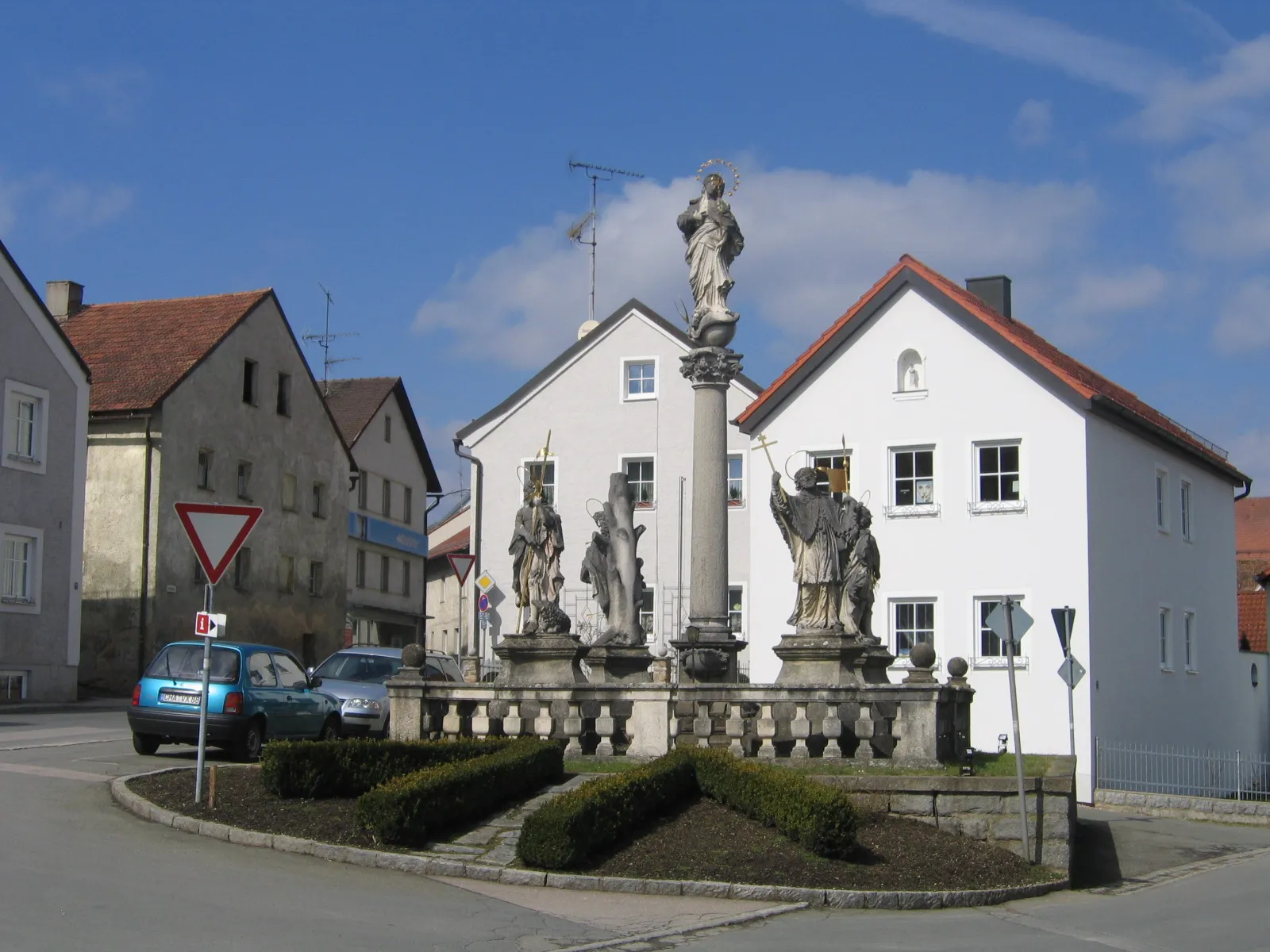 Photo showing: Mariensäule Stamsried