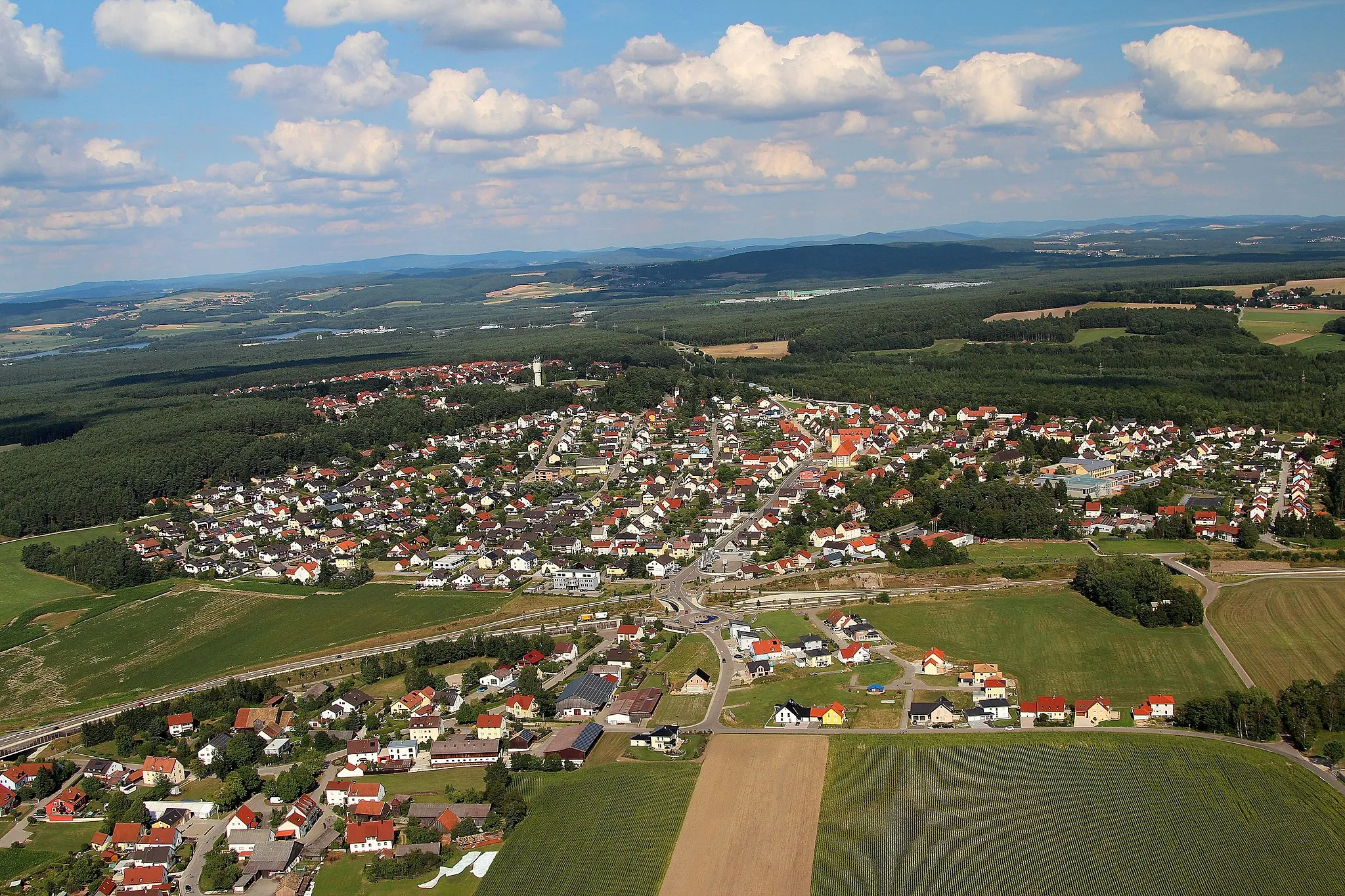 Photo showing: Wackersdorf, Landkreis Schwandorf, Oberpfalz, Bayern