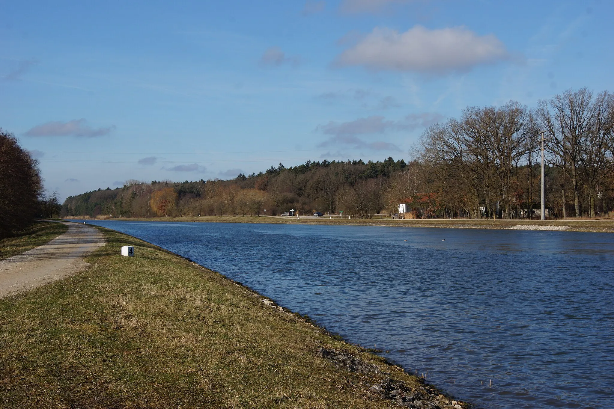 Photo showing: Rhein-Main-Donau-Kanal bei Freystadt