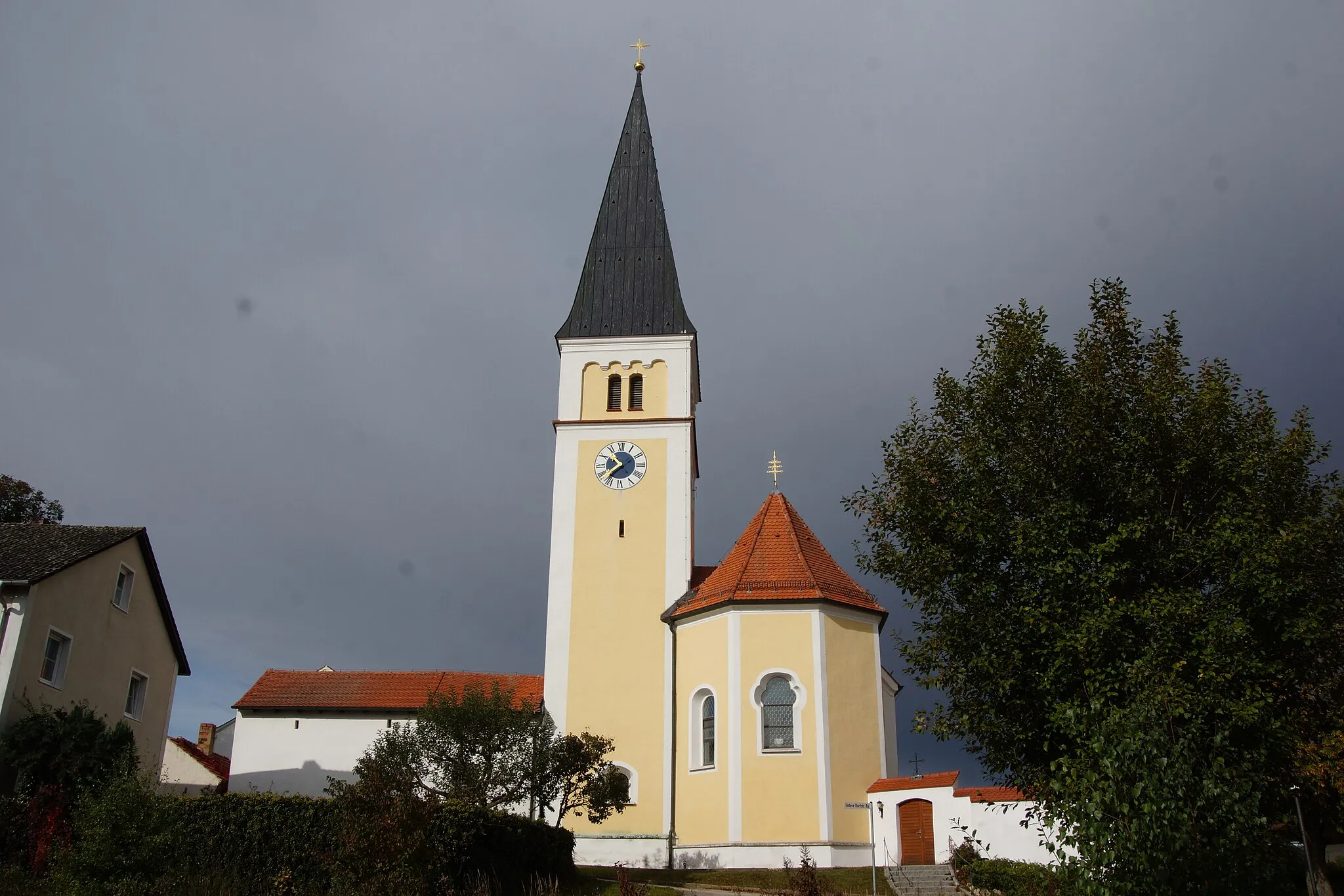 Photo showing: St. Oswald - Jachenhausen